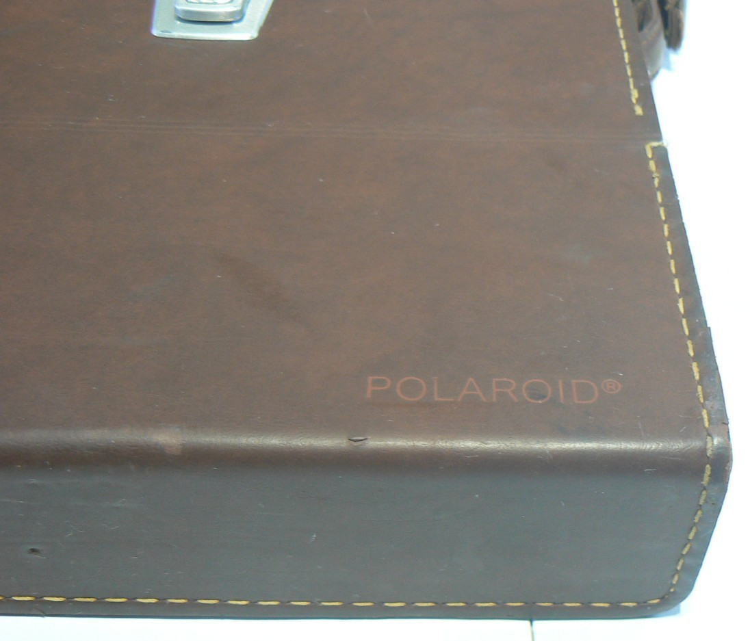 Polaroid Leather Compartment Case for Folding SX-70 Tan Camera & Accessories Z
