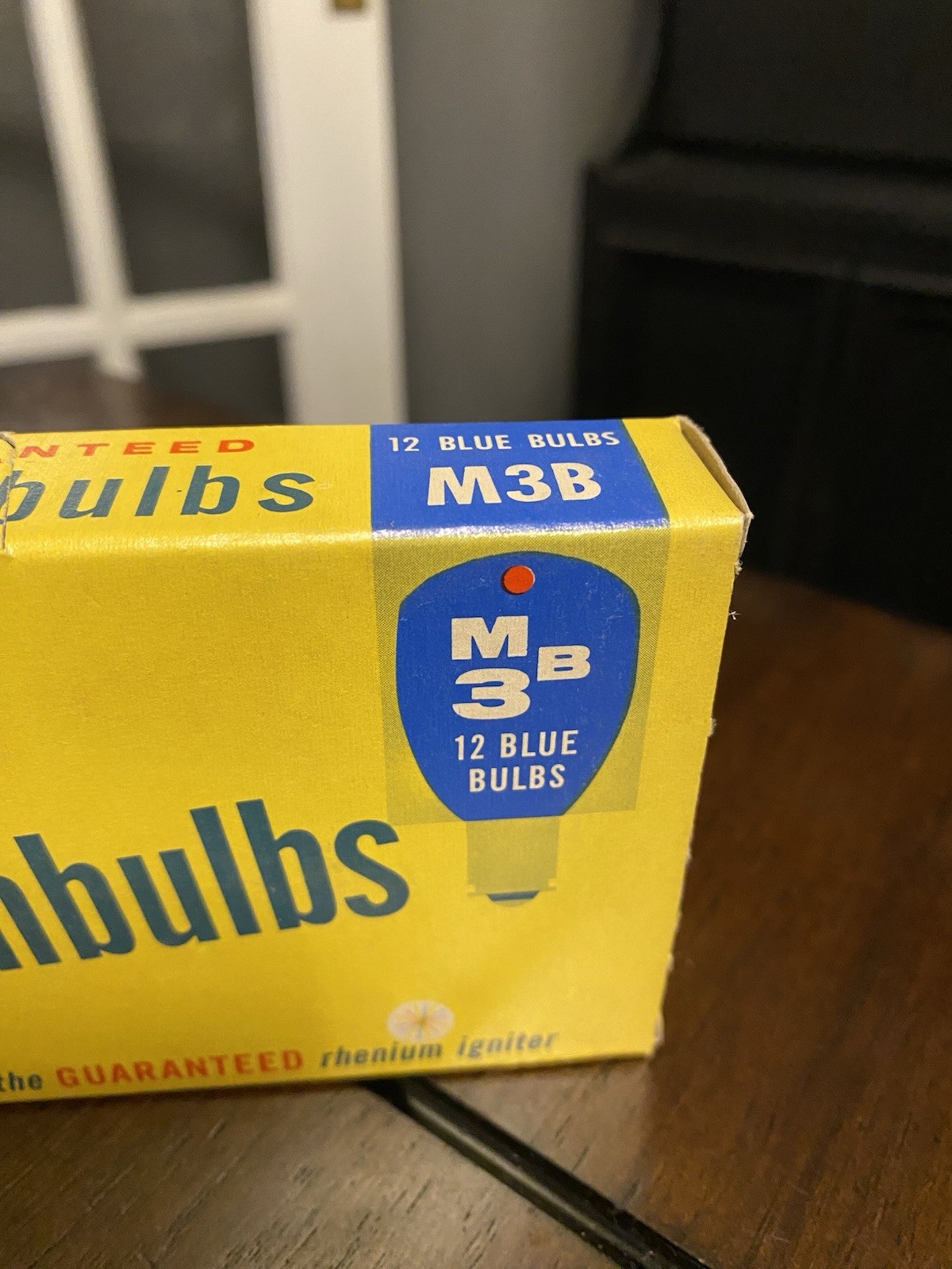 NOS – 2 Original Boxes (24ea.) GE No. M3B Blue Powermite Camera Flashbulbs