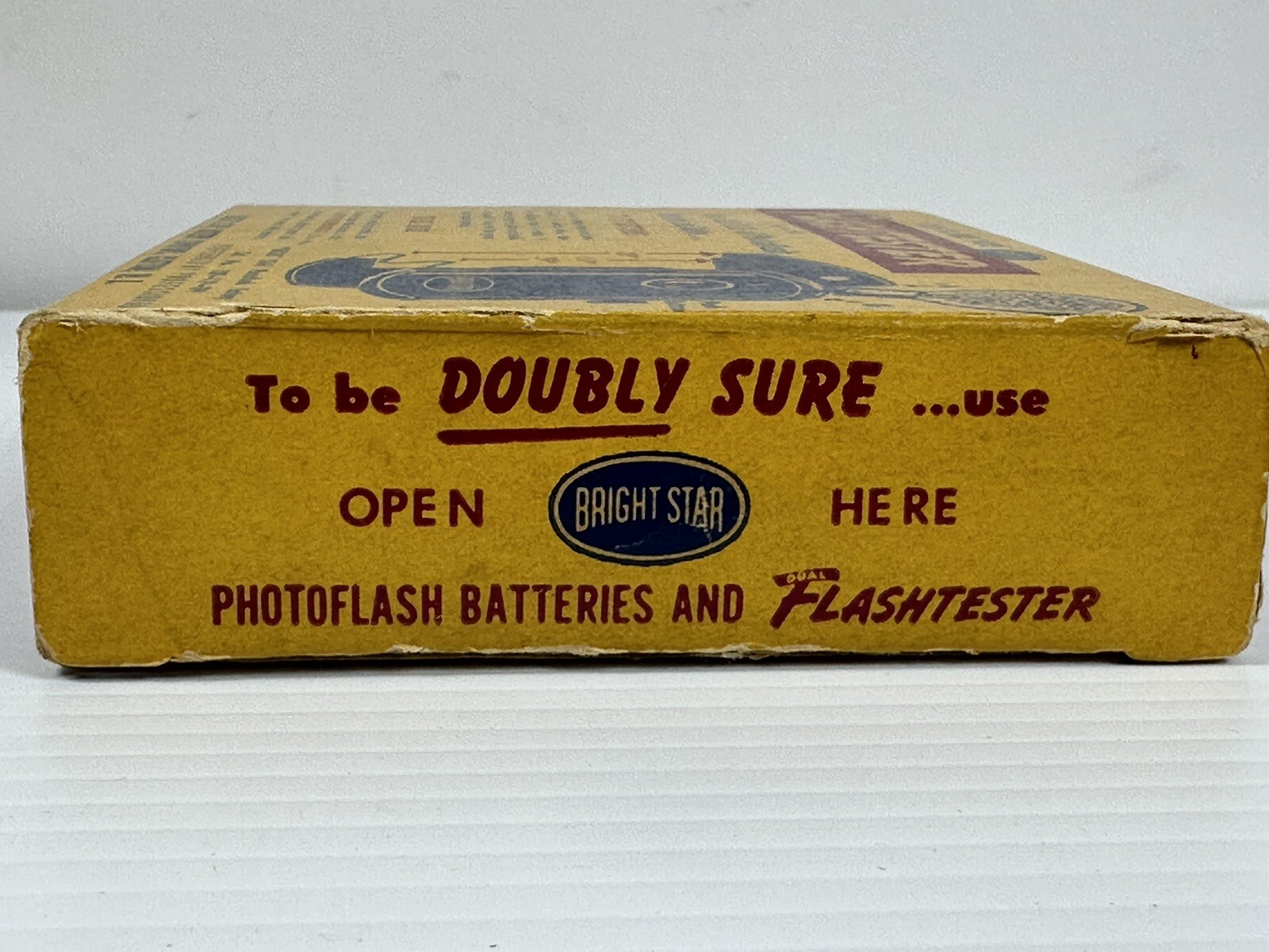 Vintage Bright Star Dual Flashtester Batteries and Bulbs In Original Box