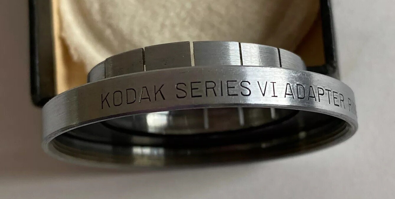 Vintage Kodak Adapter Ring, Series VI, in original box