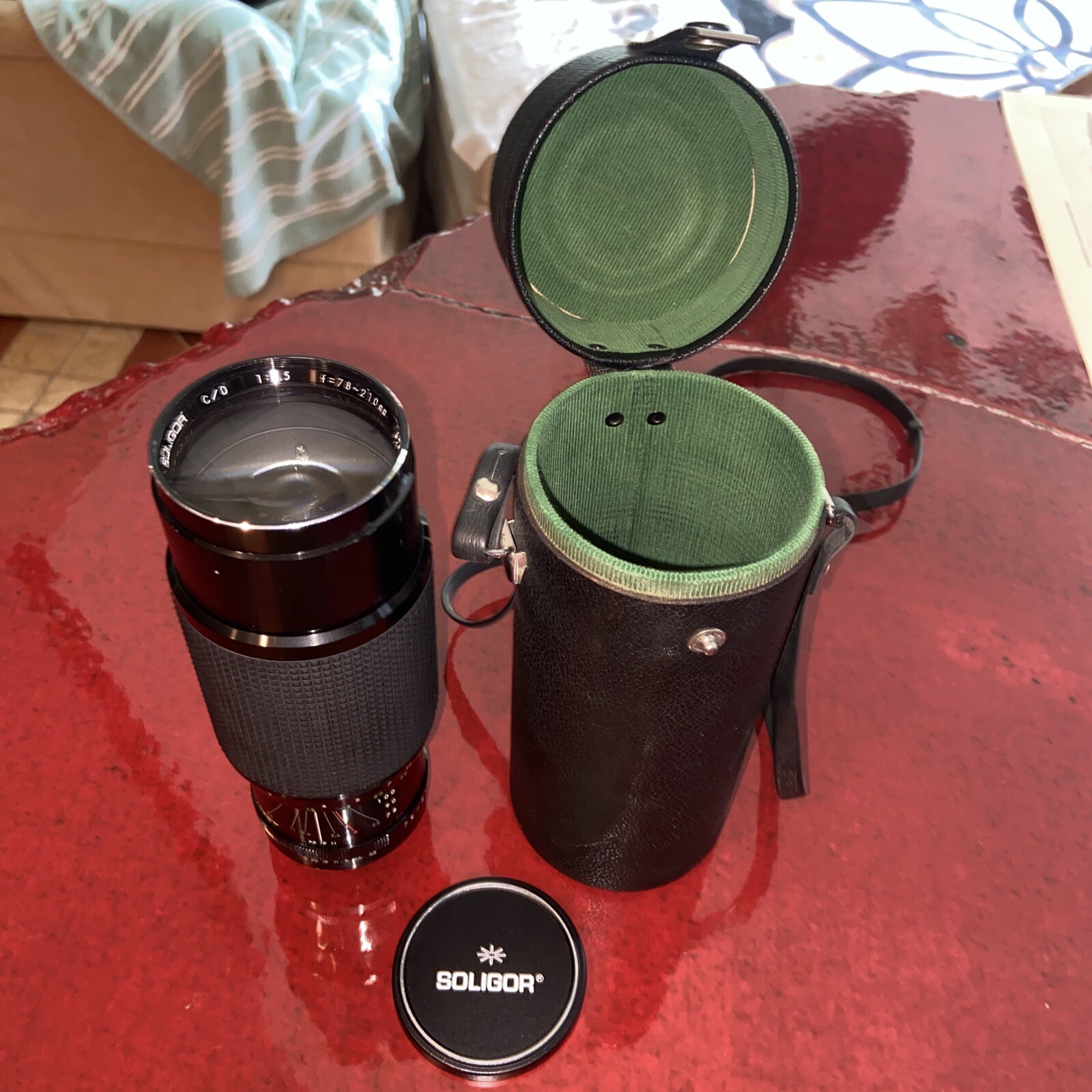 Soligor Vintage Lens. Japan 2780018. 210 MM