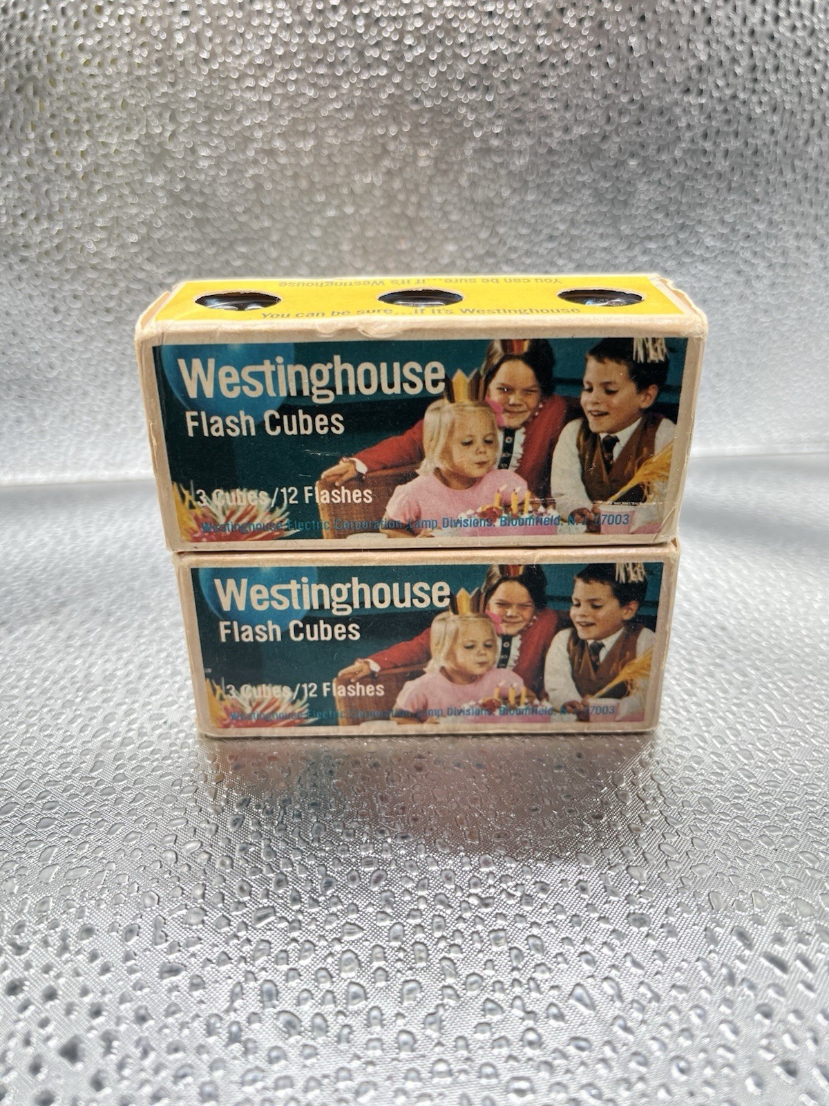 VTG FlashCubes Blue Dot Lot of 6 Cubes 24 Flashes Westinghouse CVS
