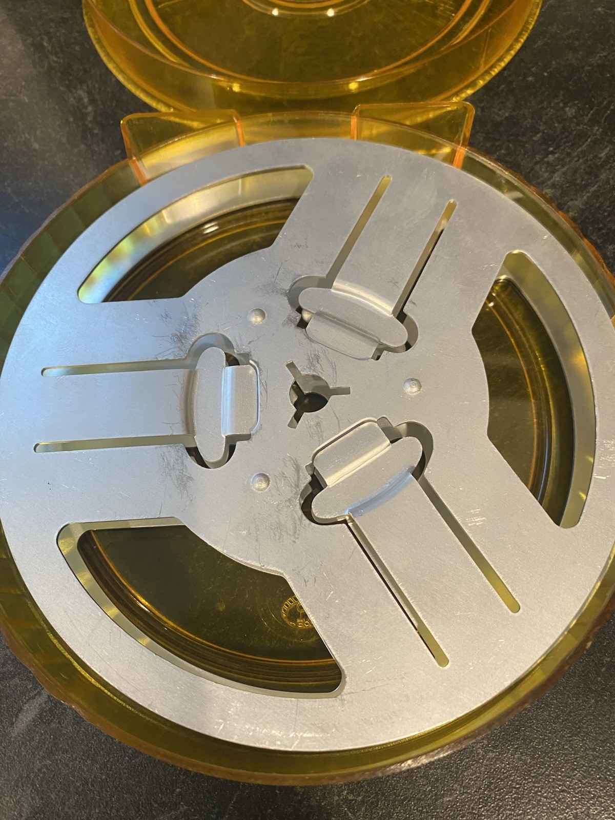 Vintage Stocko 8mm Film Reel With Protective Plastic Case