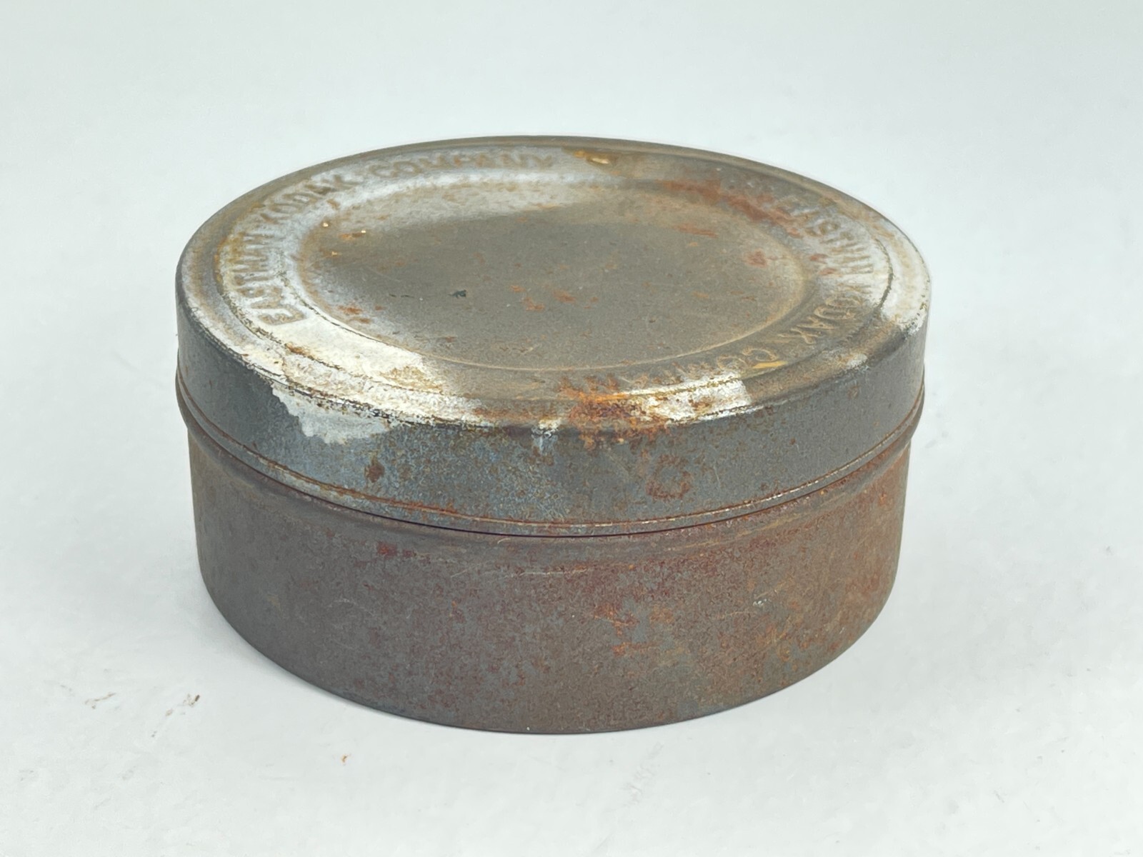 Vintage Eastman Kodak Company Thick 1.75″ T x 3-7/8″ Diam Film Can Canister L1
