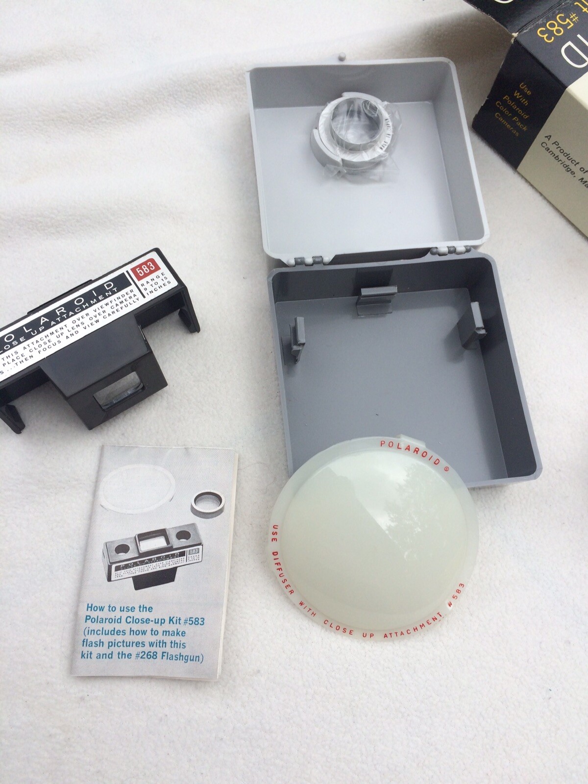 POLAROID CLOSE UP KIT 583 FOR LAND CAMERA IN ORIGINAL BOX