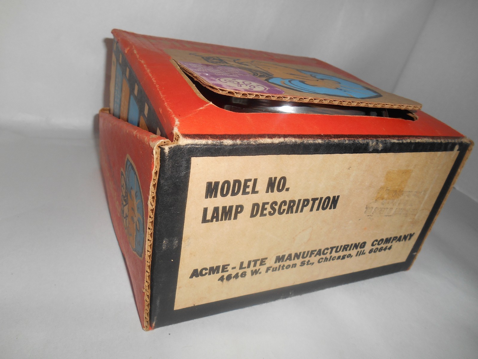 Camerlite Top Mount for Super 8 Cameras in Original Box / Papers VTG GE Acme