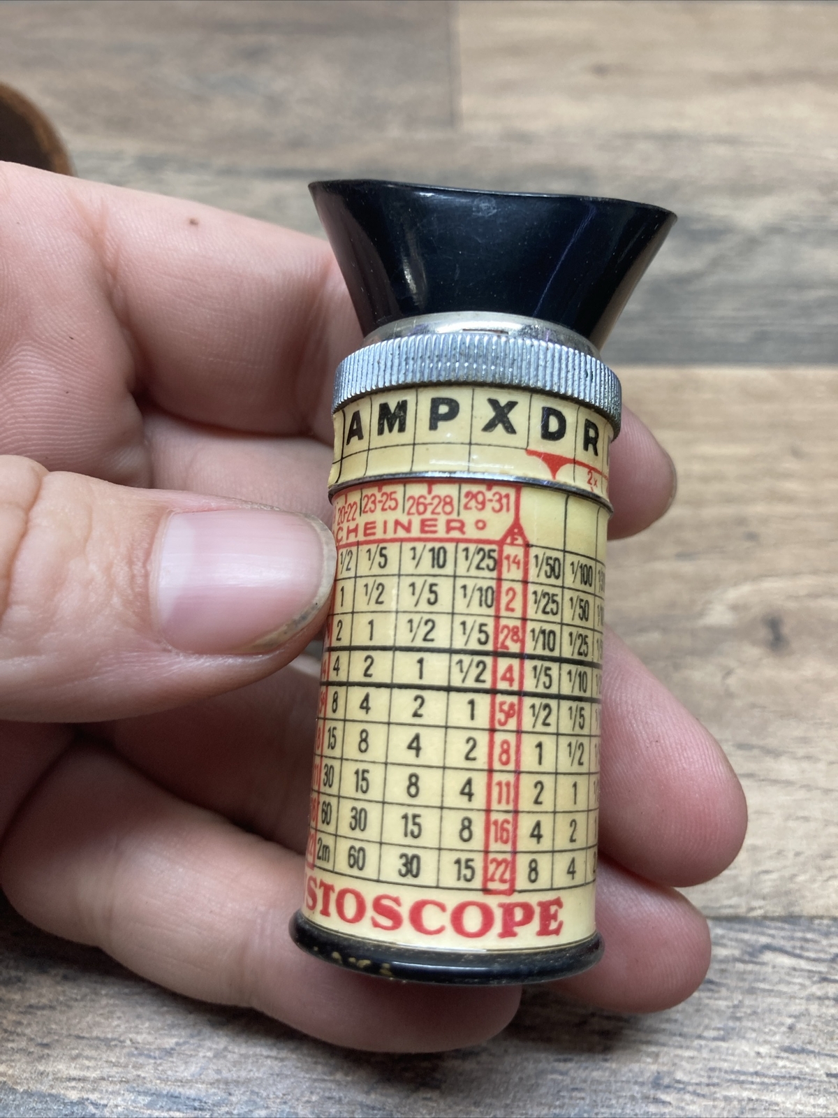 DREM INSTOSCOPE SCHEINER Extinction Meter with Leather Case – Made In Austria