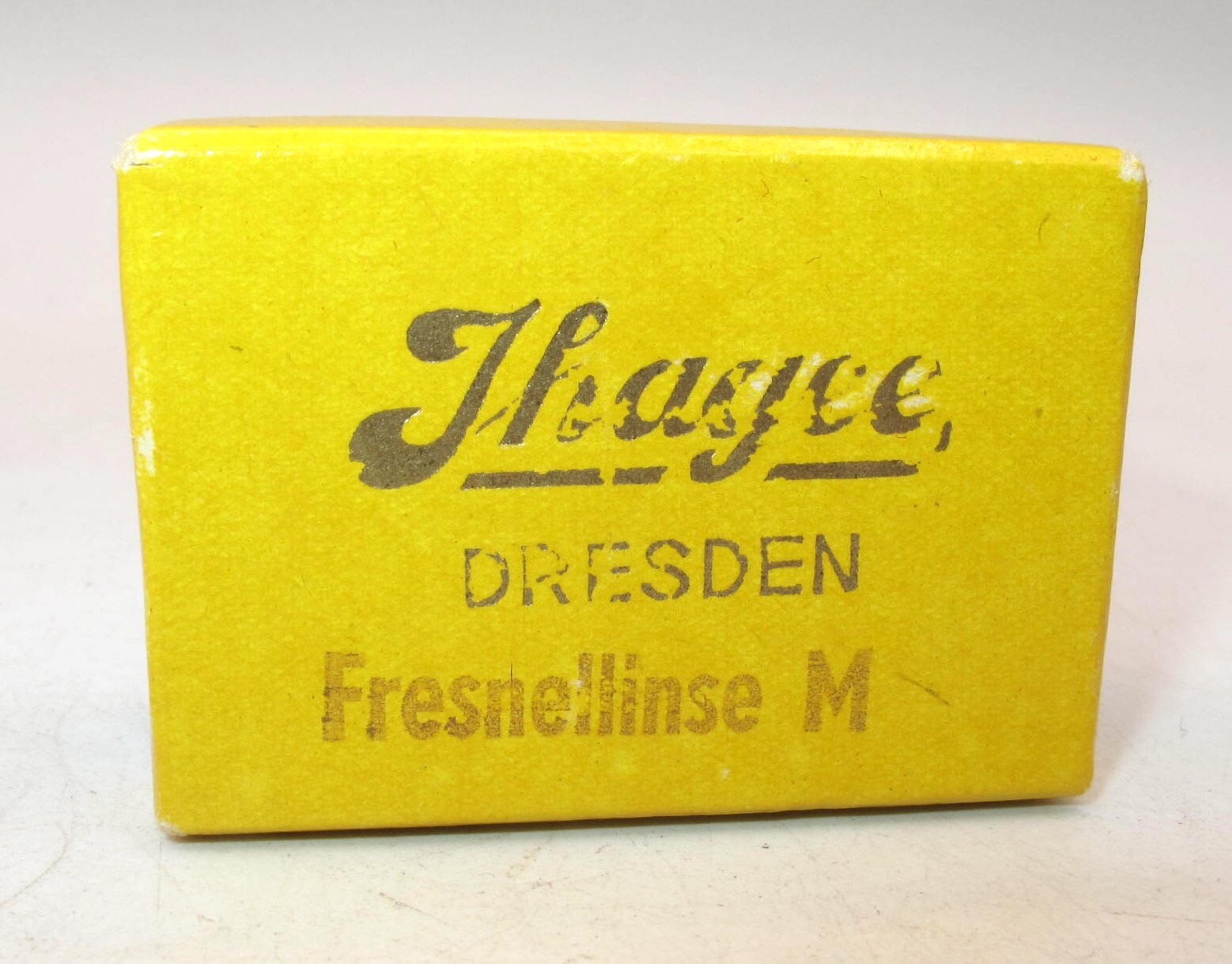 *VINTAGE* IHAGEE DRESDEN EXAKTA, EXA, ELBAFLEX GLASS FOCUSING SCREEN IN BOX