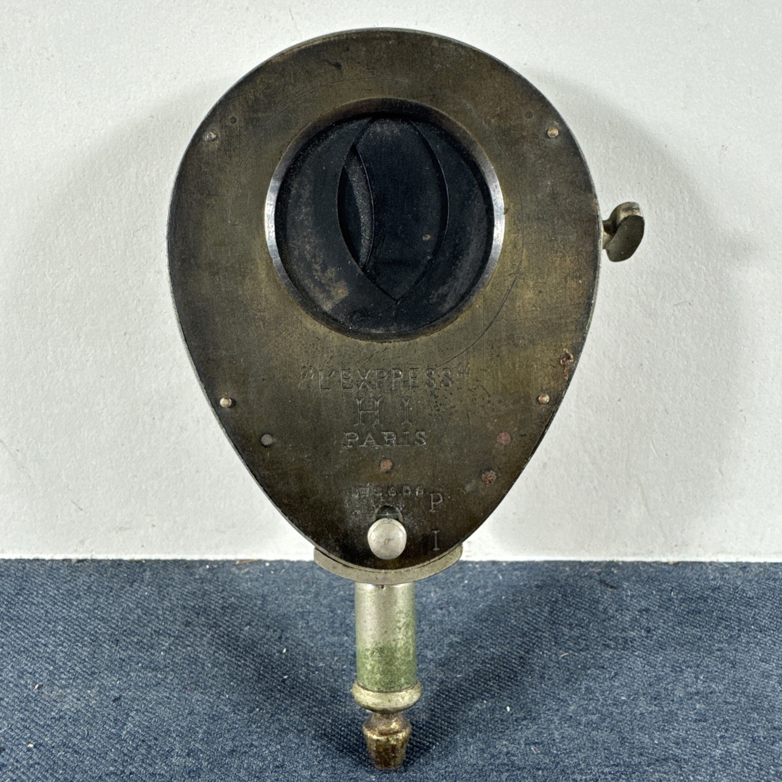Rare L’Express H I Paris Brass Eyelid Iris Stule Shutter For Barrel Lens 2in