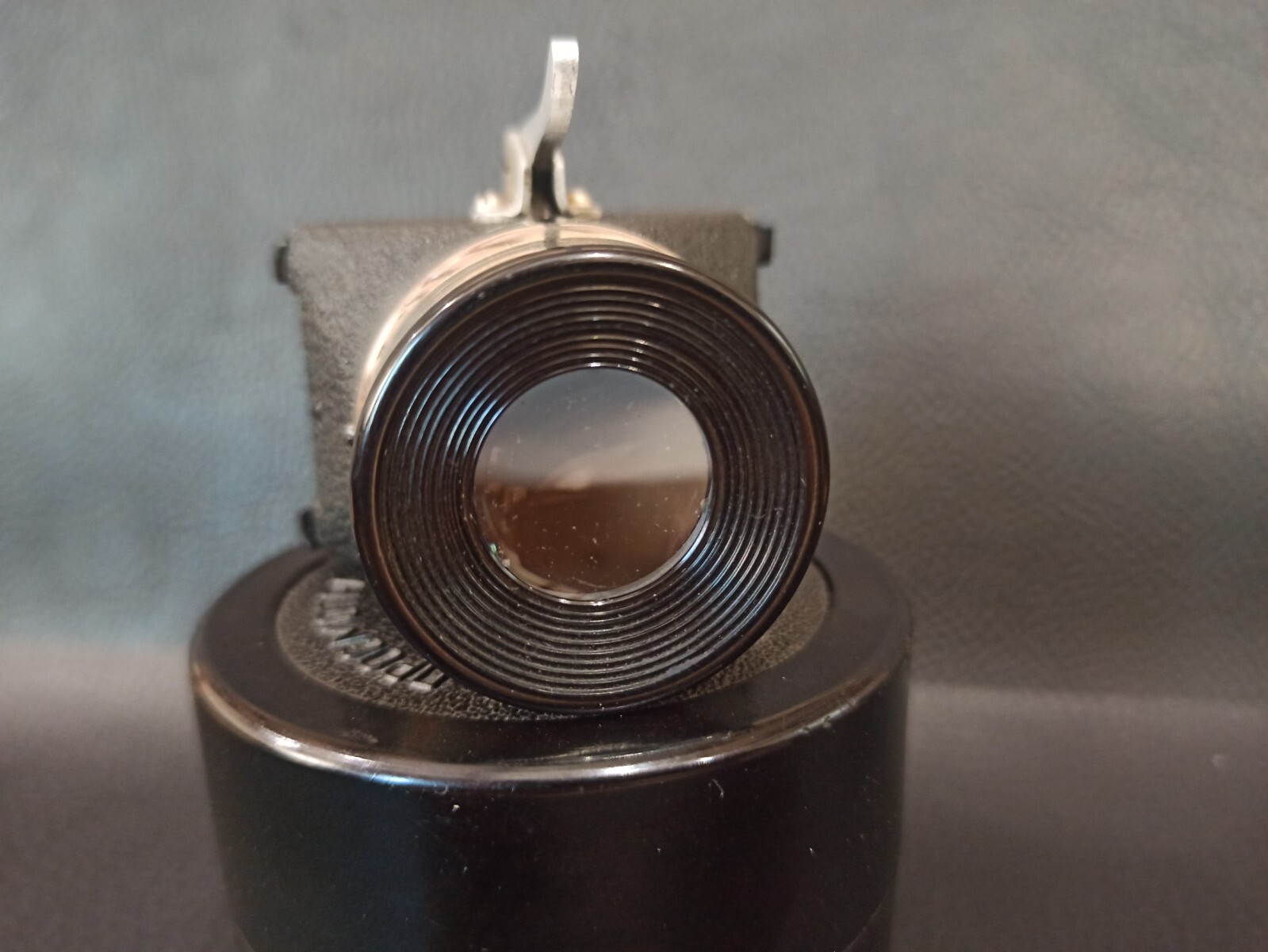 Vintage L-5 iron Magnifying Loupe For Viewing Film Frames USSR