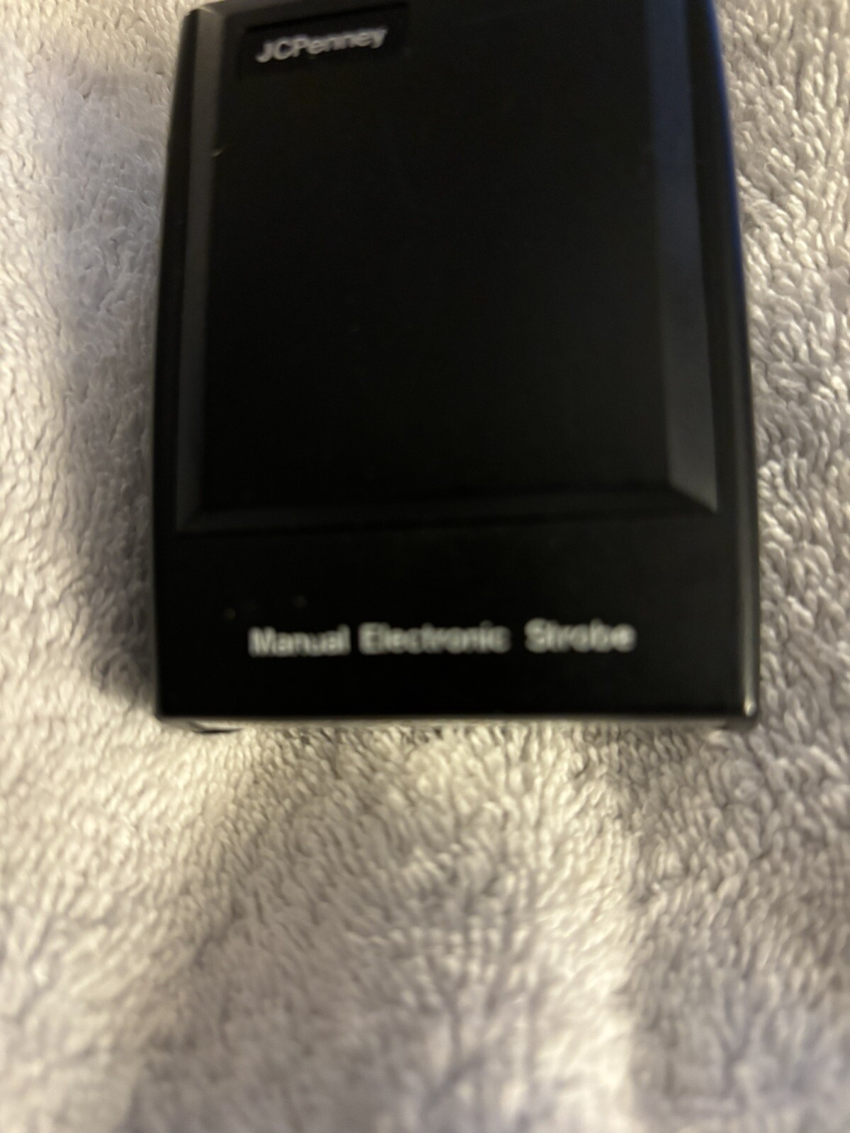 JC Penney Mini Manual Electronic Strobe Flash UNTESTED