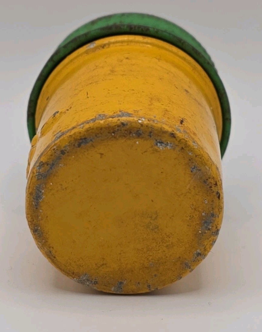 Vintage Kodak Film Metal Canister Container Green Cap 35mm