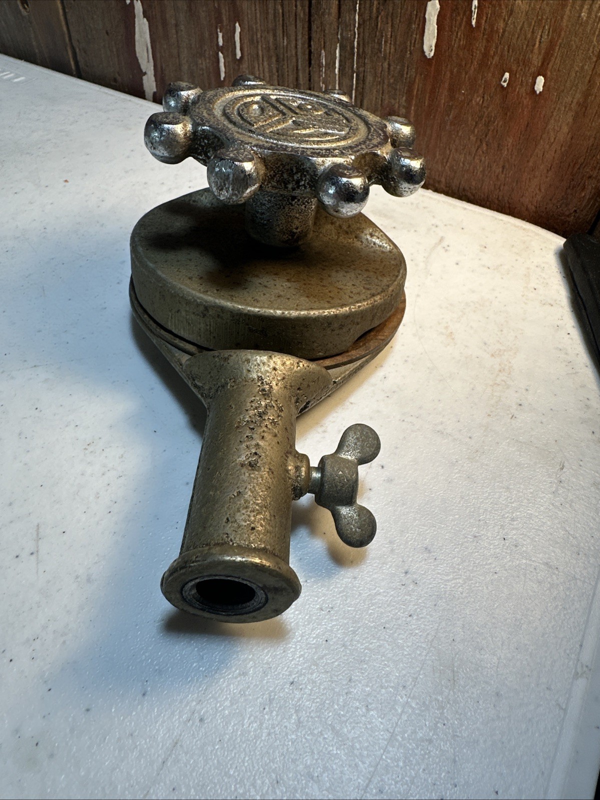 Art Deco Photography Vintage Brass Antique Boom Lighting Clamp Matthews