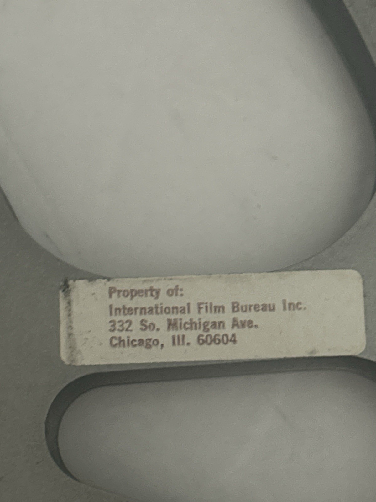 Vintage 16mm Aluminum Film Reel Motion Picture Enterprises MPE Tarrytown NY