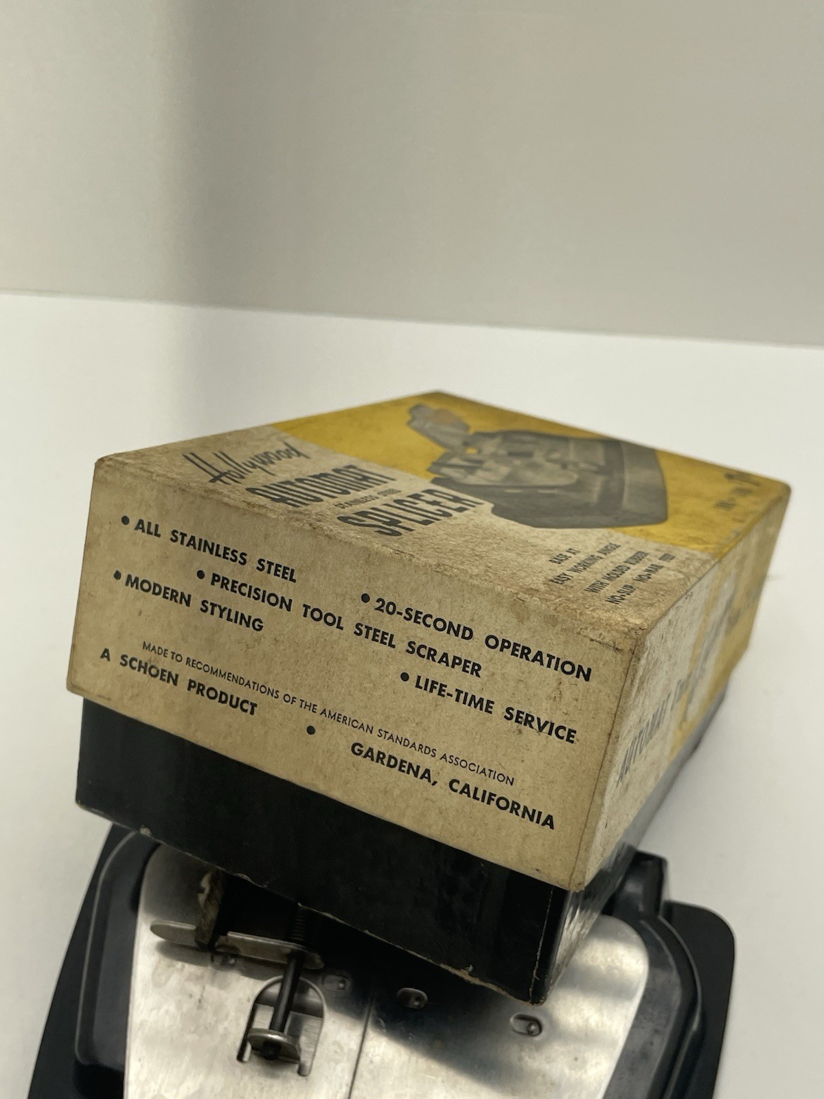Vintage Hollywood Automat 8mm & 16mm Movie FILM SPLICER (In Original Box)
