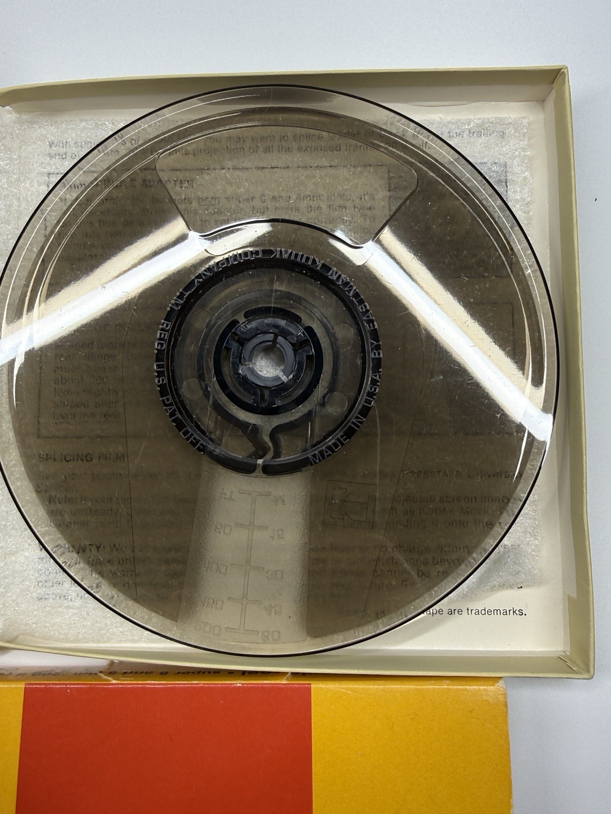 Vintage Kodak 882 Super 8mm Movie Reel 200 ft (5 inch).