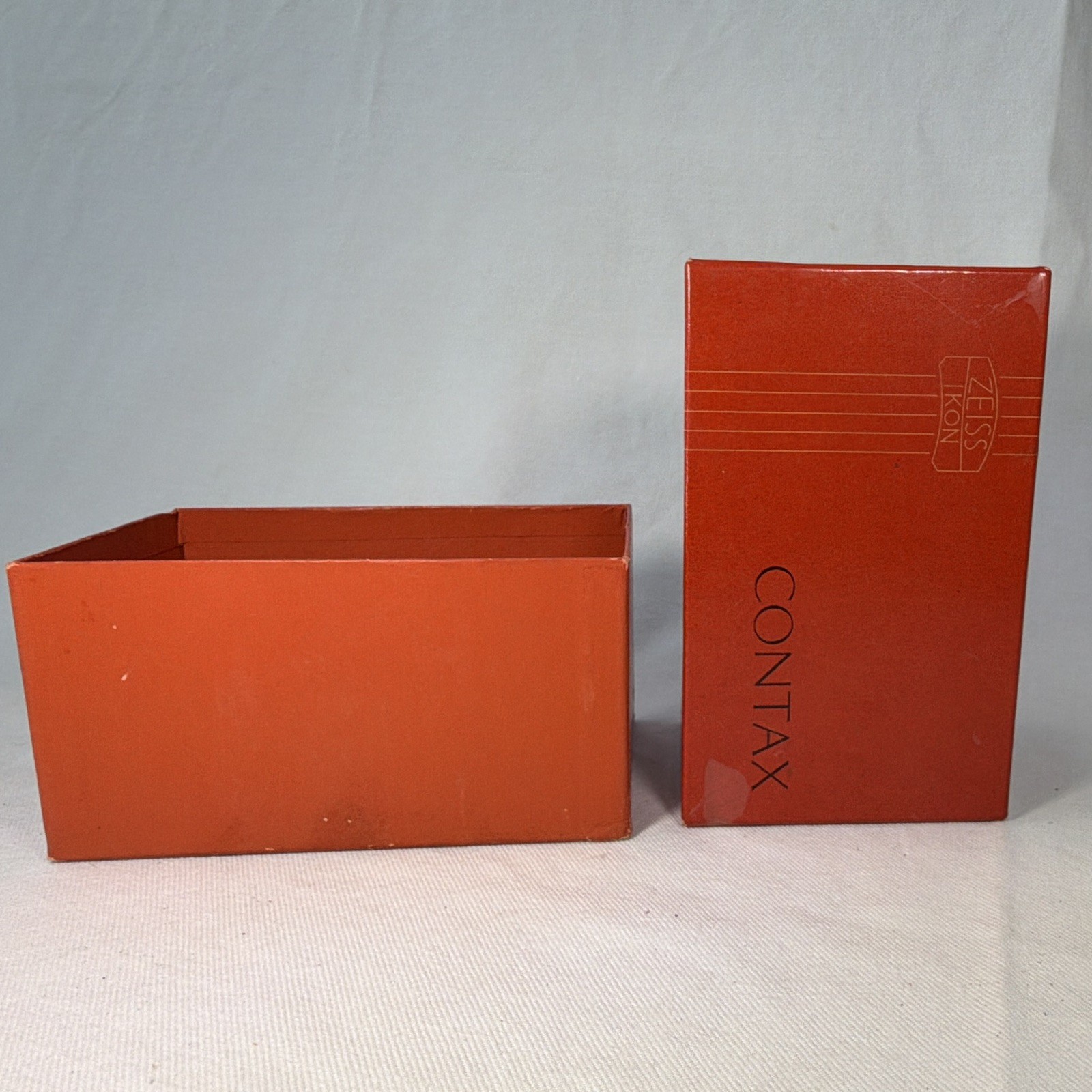 ZEISS IKON Contax Camera Box with Guarantee Card, For Contax