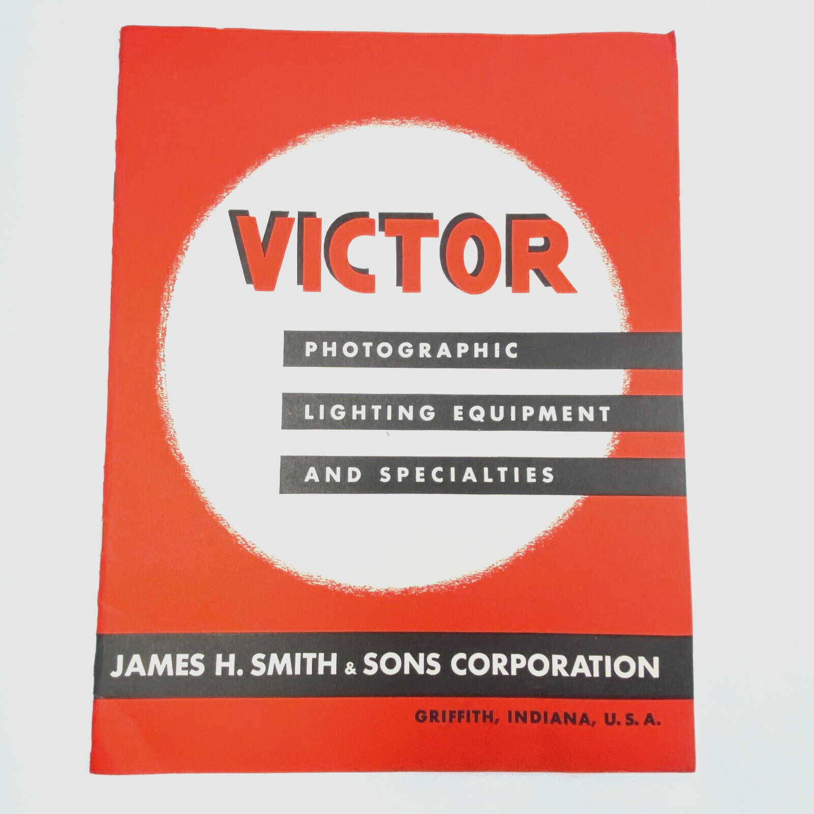 1947 Victor Photographic Book Lighting Equipment Supplies Smith Sons Griffith IN