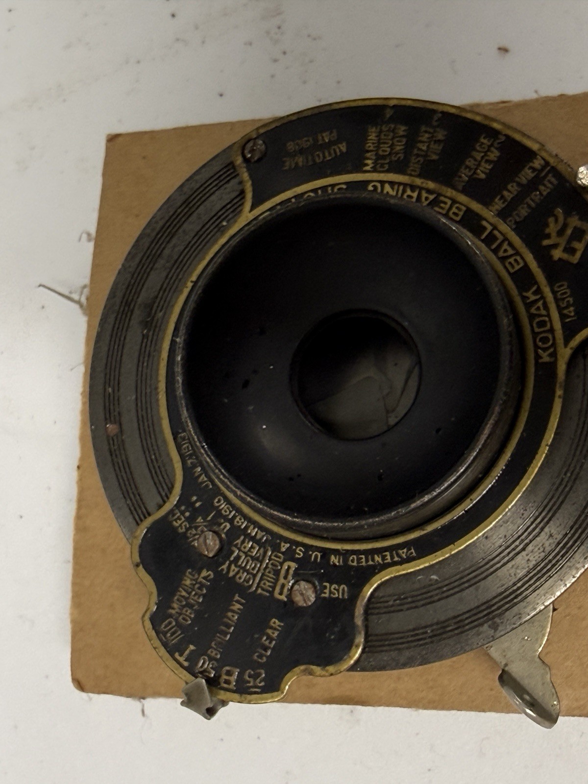 💙Antique Eastman KODAK Ball Bearing Camera Shutter Patd 1913 Rare HTF (CB6) NEW