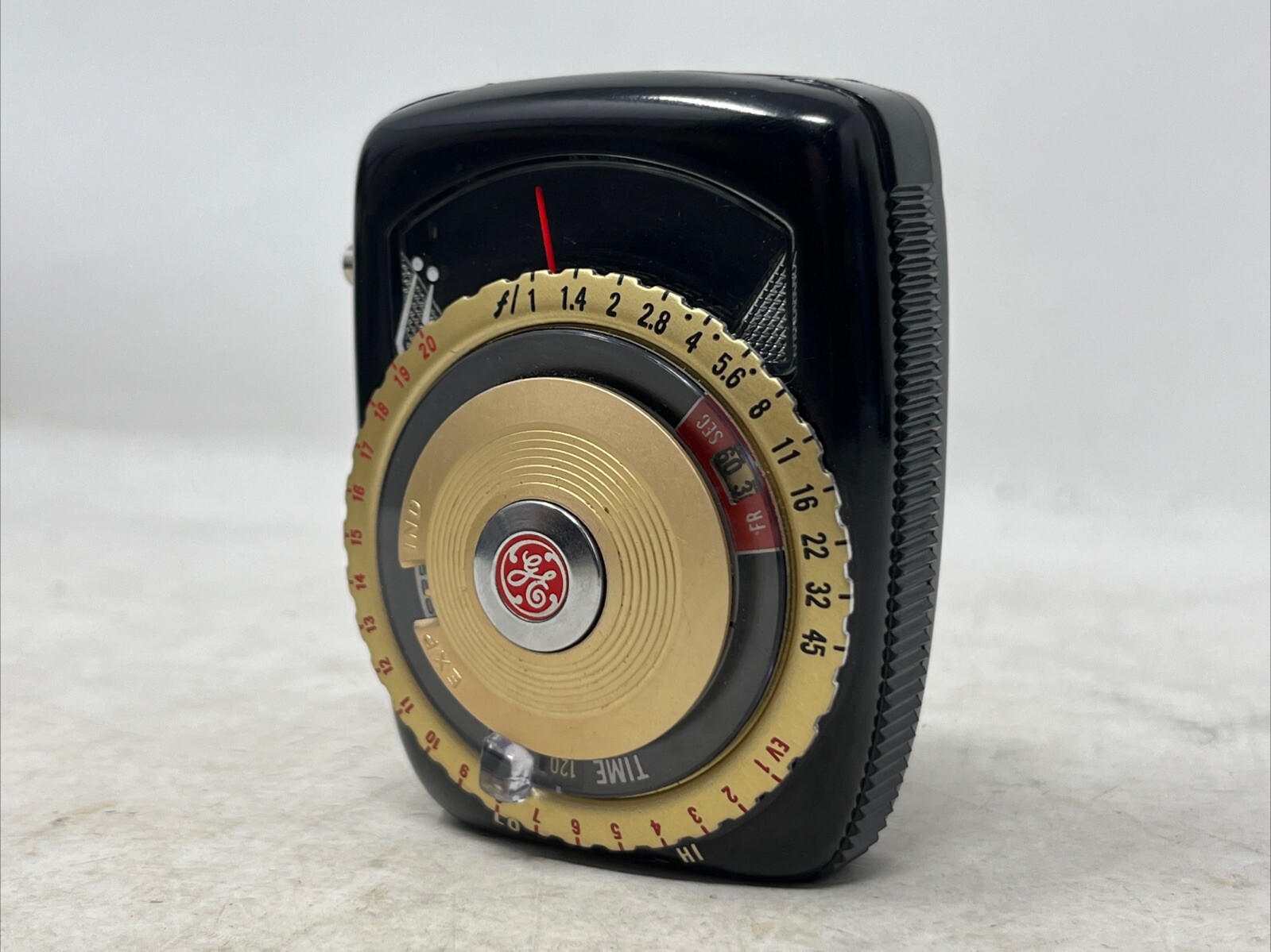 GOLDEN CROWN EXPOSURE METER GE Vintage Orig Box & Instructions GENERAL ELECTRIC