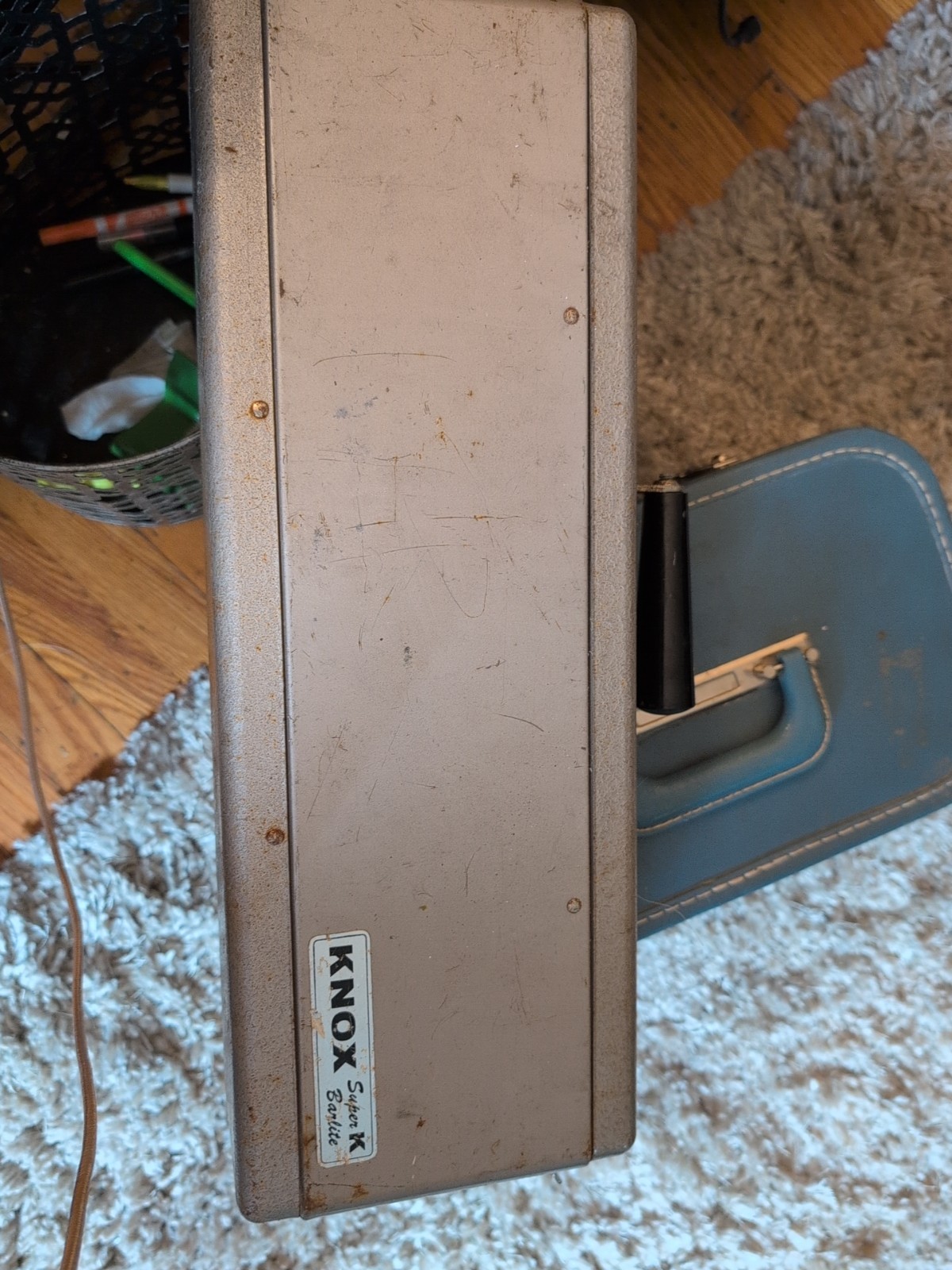 Knox Super Barlite Camera Back Light Metal Carry Box Box Only
