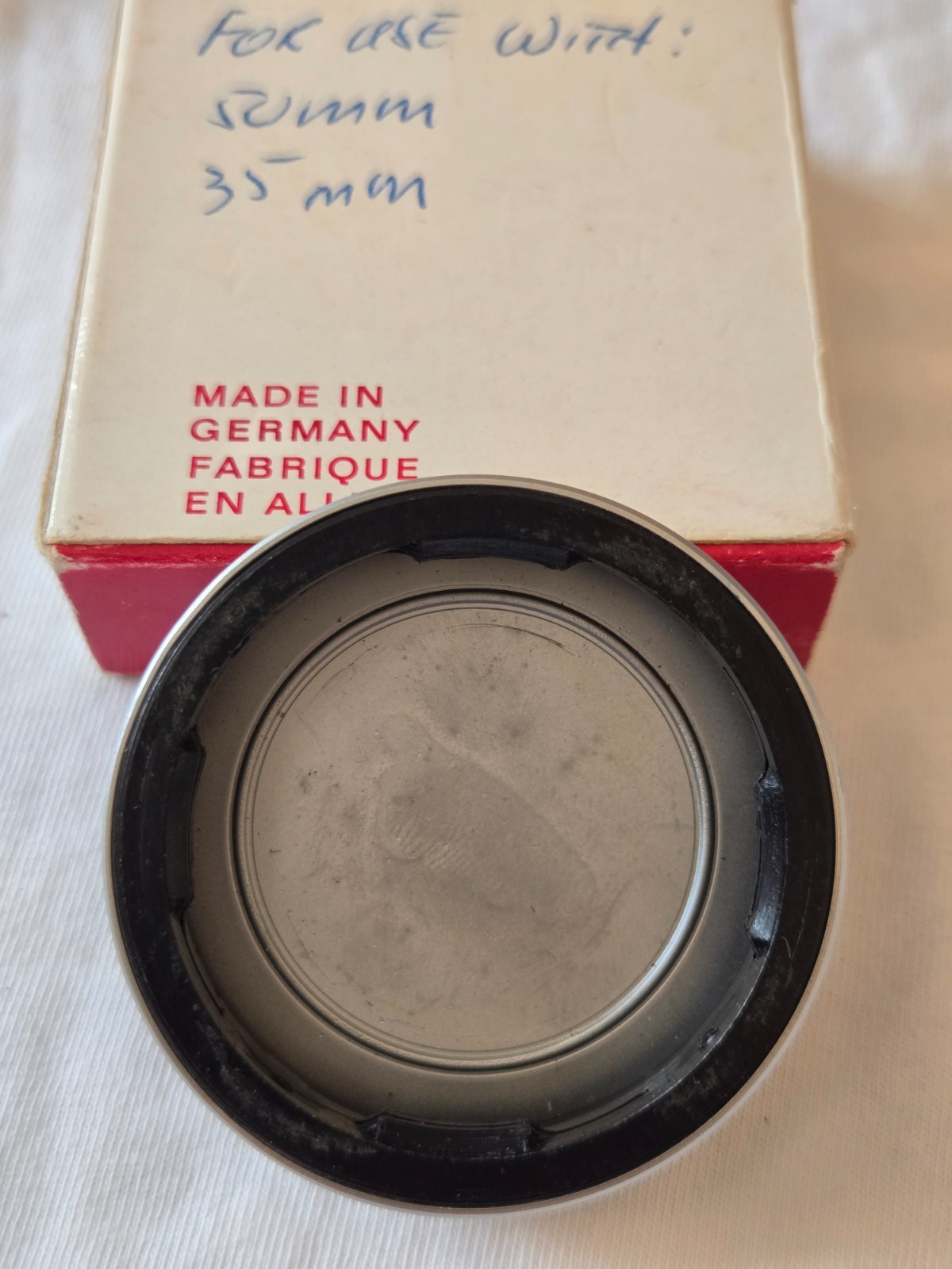 Original Leica Metal M Rear Cap Leitz in Excellent Condition