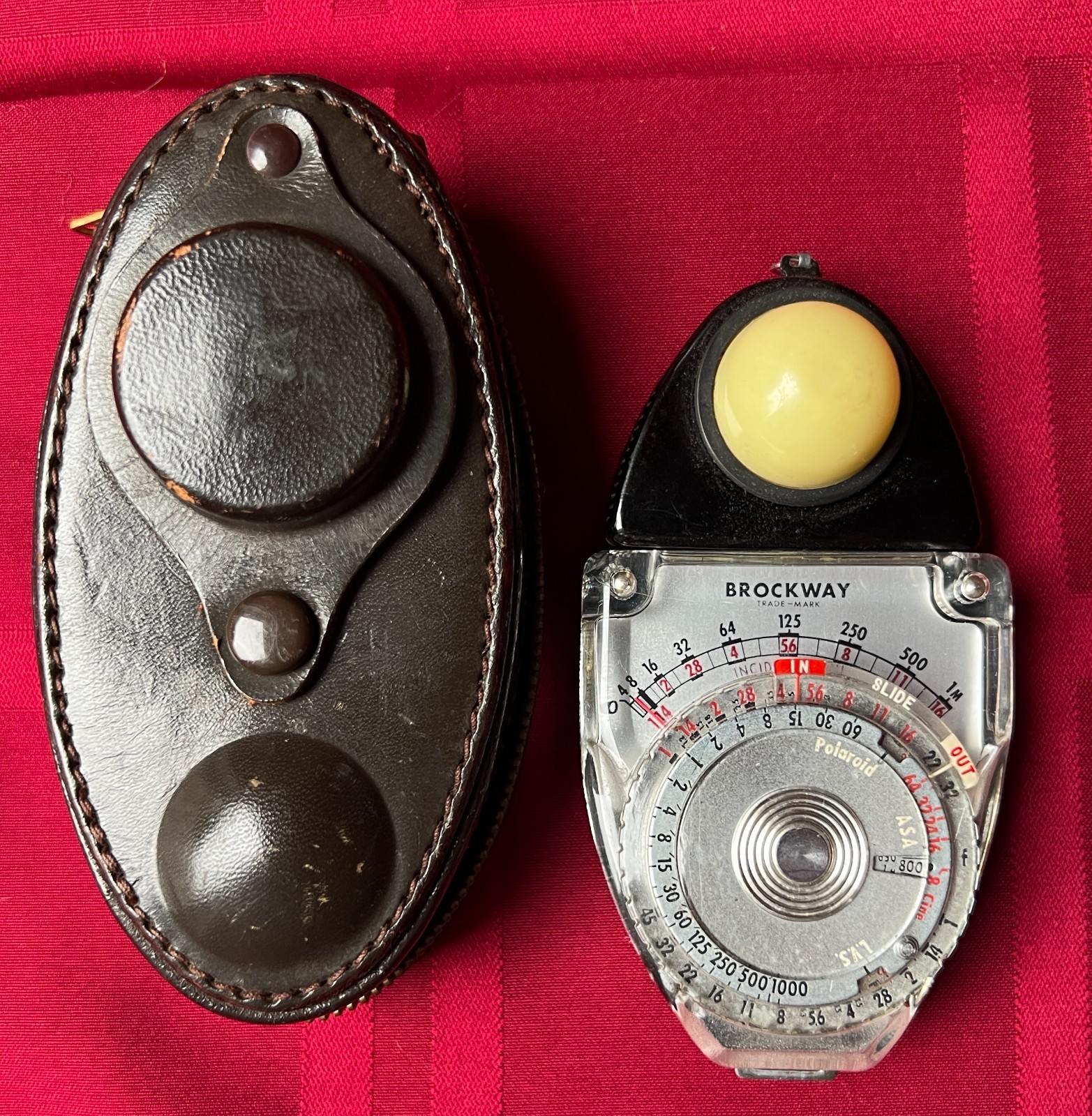 3 Vintage Exposure Meter Lot Weston Master 715 Sekonic GE Mascot II – Working