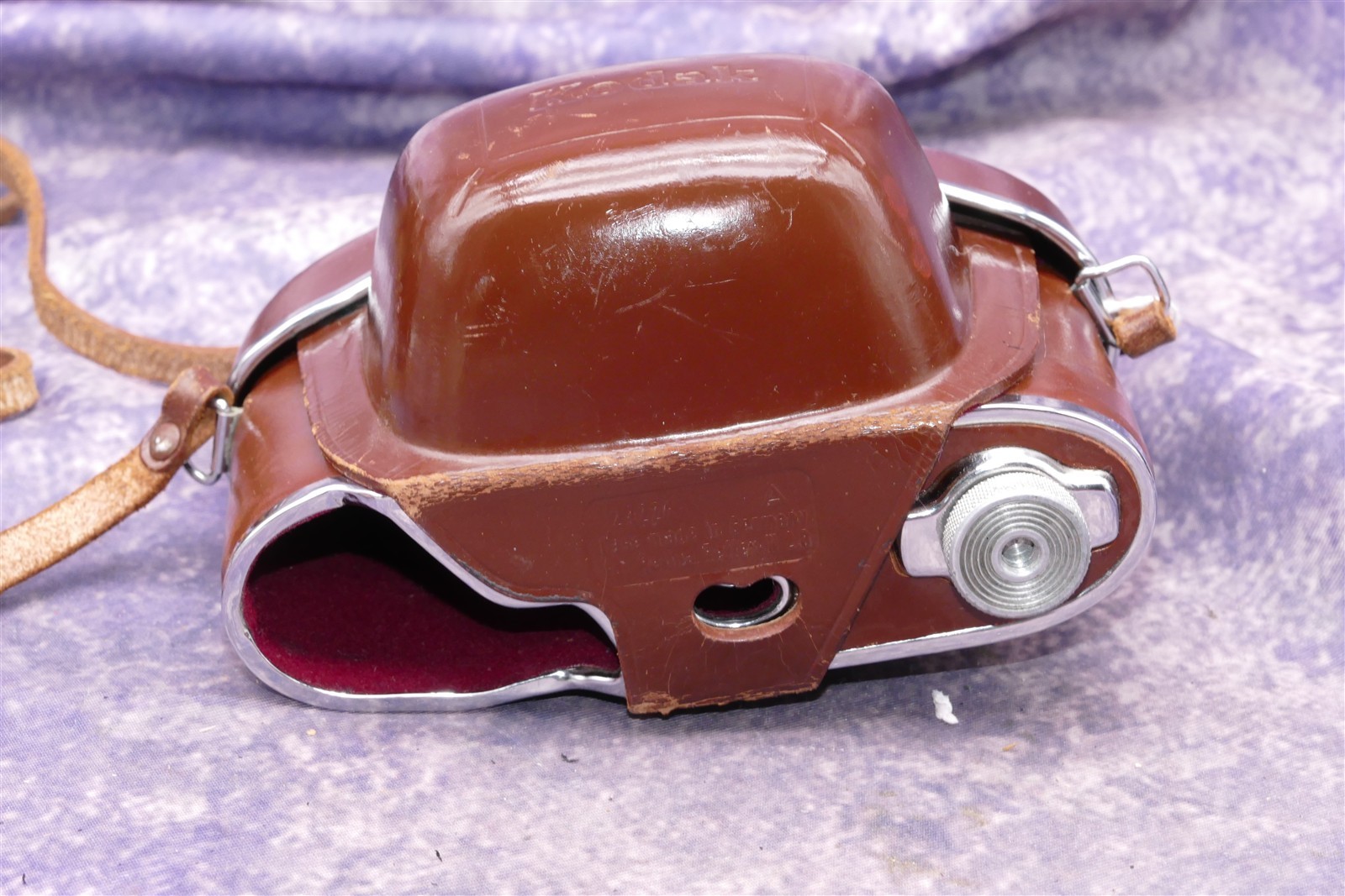 Kodak Vintage Hard Leather Case 67149 for Retina If and IIf