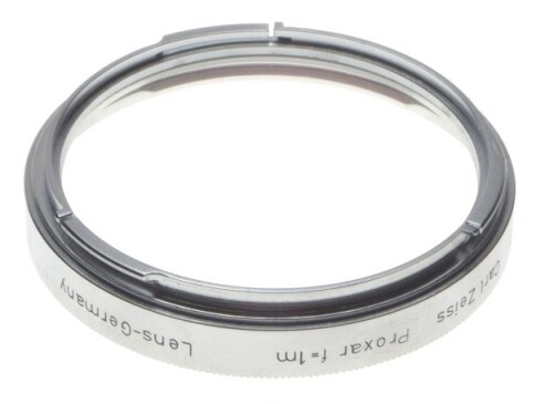 f=1m PROXAR close up focus camera adapter lens for Hasselblad B57 Zeiss case