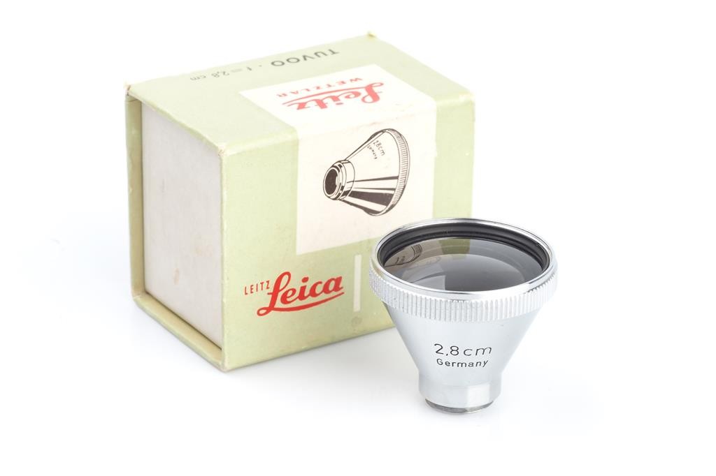 Leitz Leica Finder TUVOO 2.8Cm Attachment For VIOOH With Box