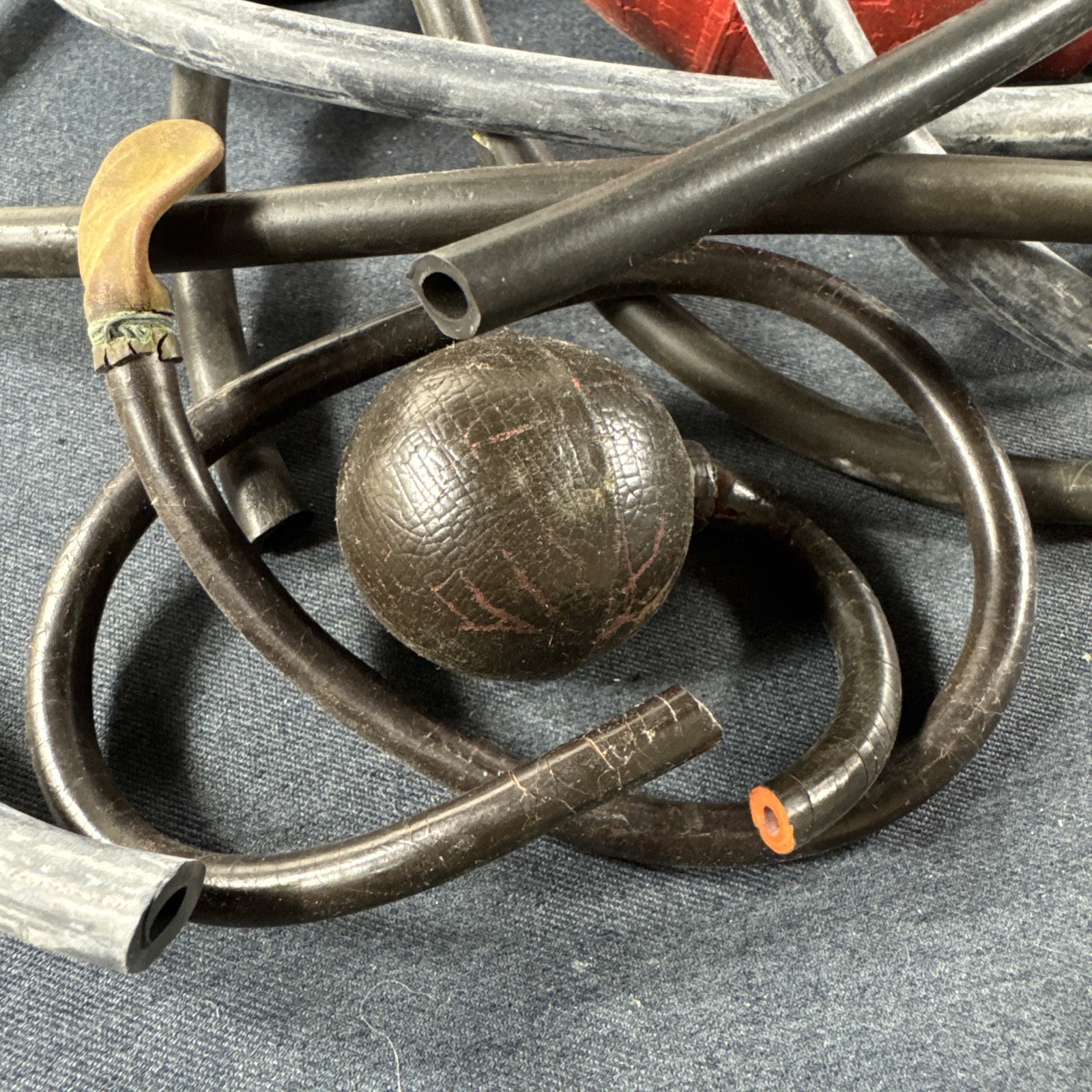 Vintage Rubber Hoses and Bulbs for Thornton Pickard & Packard Pneumatic Shutters