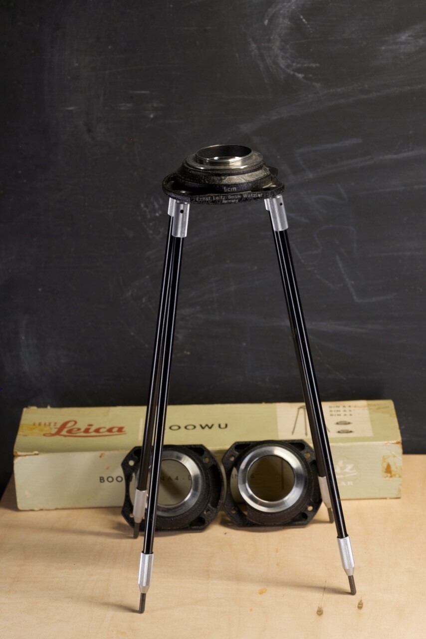 Leica Leitz Wetzlar BOOWU Vintage Copy Stand Attachment Original Box