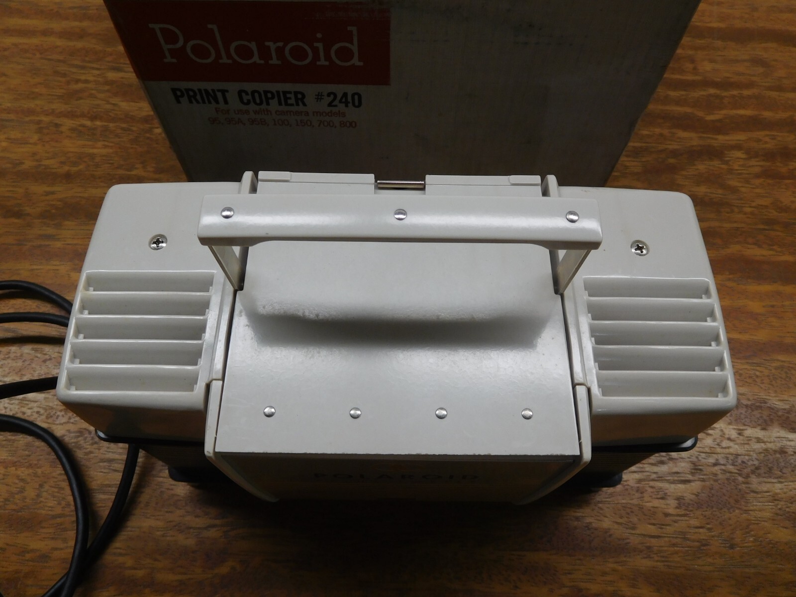 Vintage Polaroid Print Copier #240 in Original Box