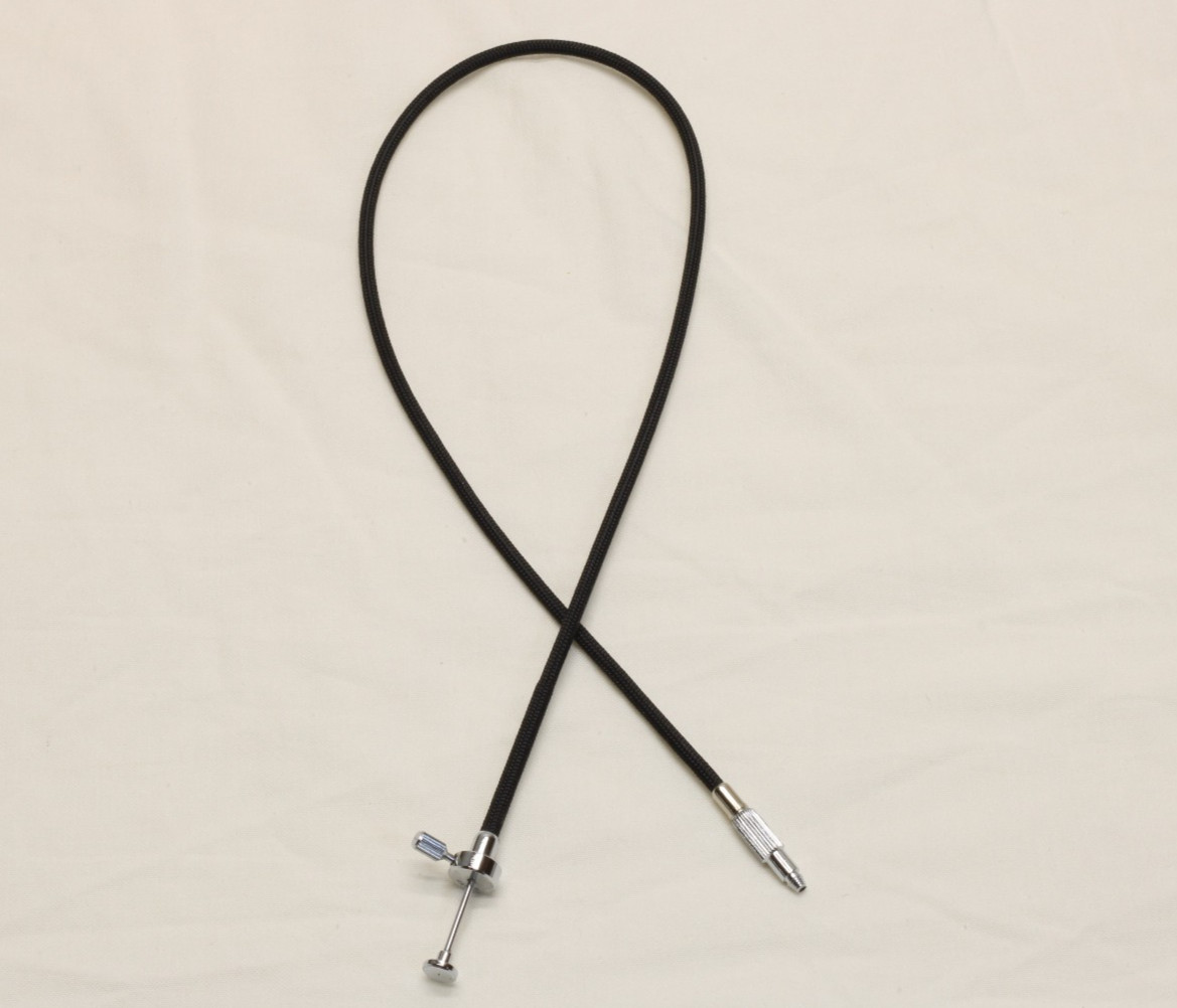 Vintage Made in Japan 19″ inch Camera Shutter Release Cloth Braided Cable