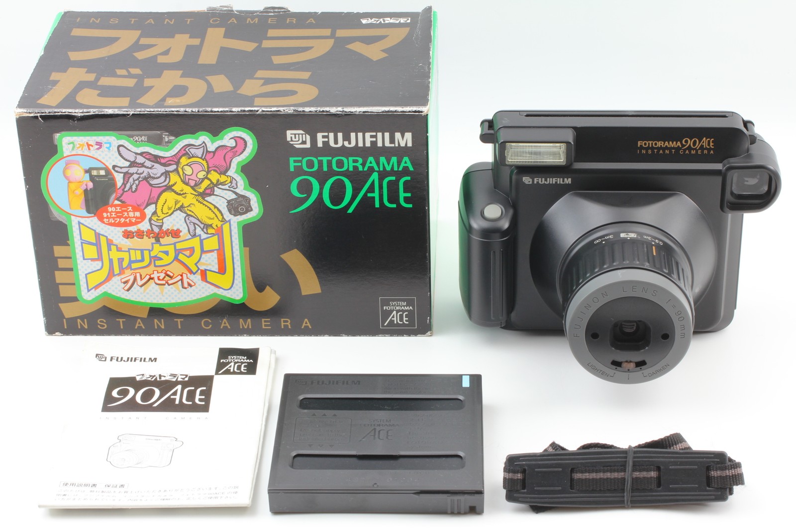 [Near MINT] Fujifilm Fuji 90 Ace Fotorama Instant Camera w/90mm Lens From JAPAN