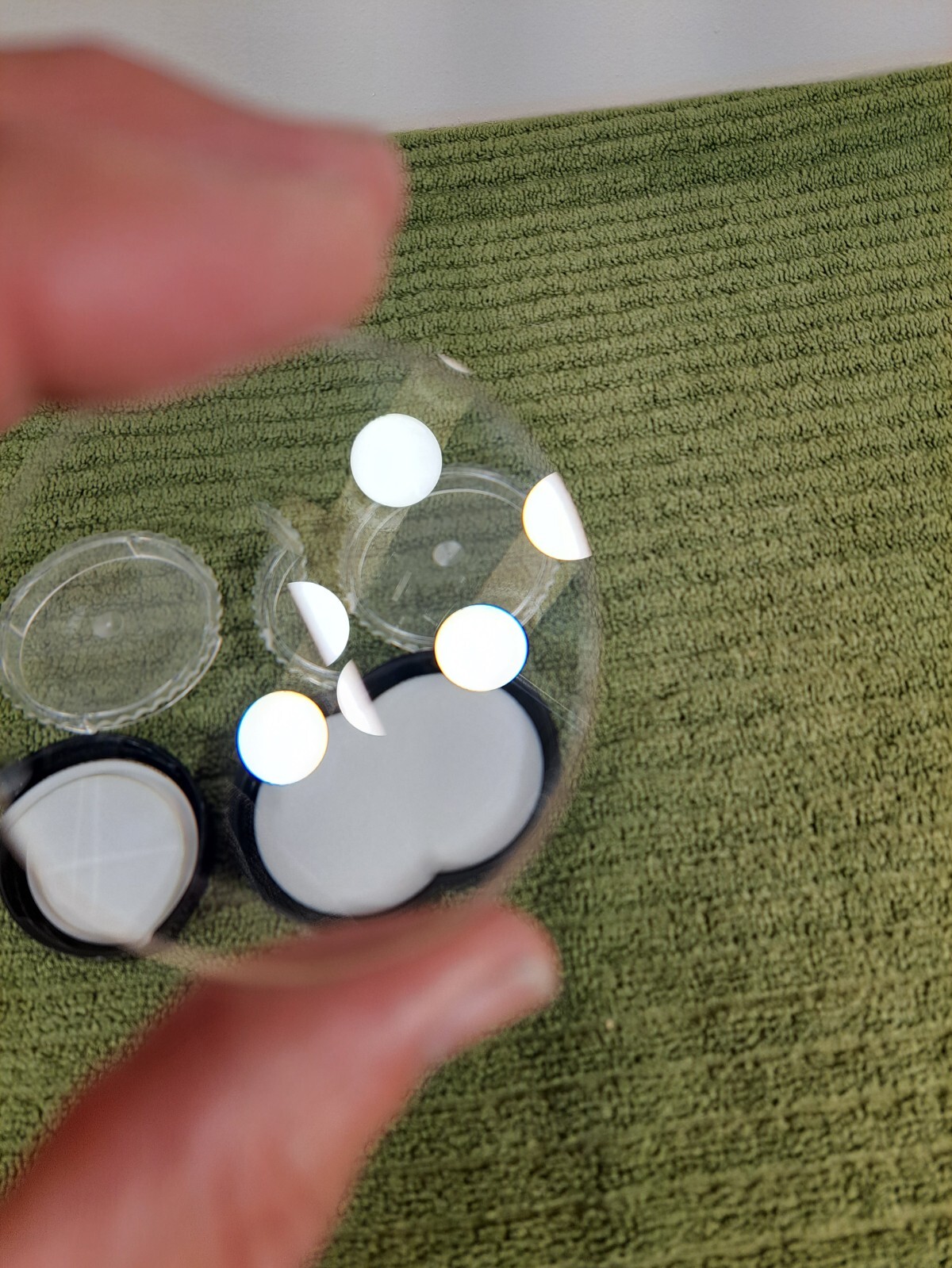 2 Vintage Special Effect Lens Filters Split & Quad Series 7 VII – Glass Only
