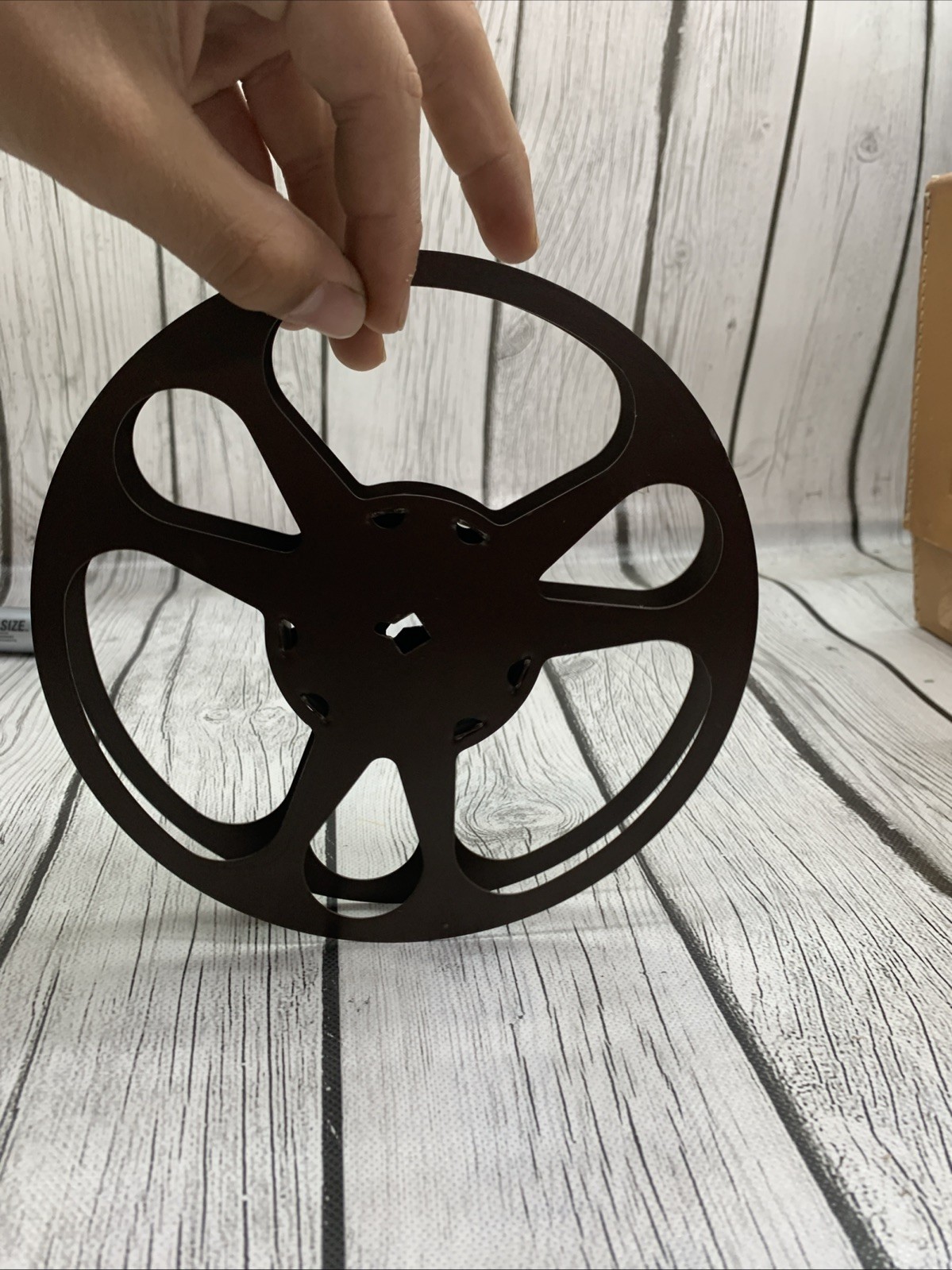 Golden Brothers Film Reel PAT 7” 122.017 Brown