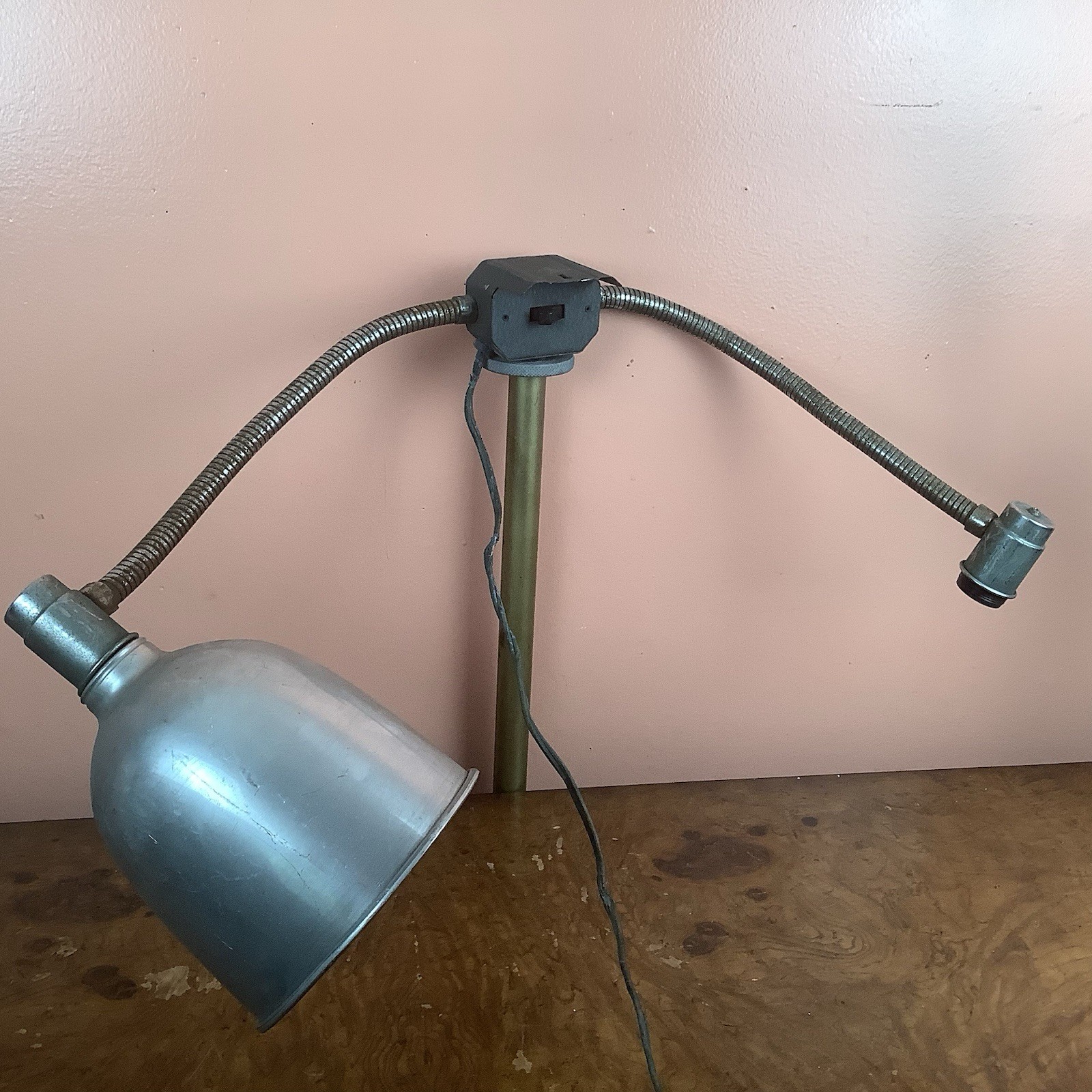 Vintage MAYFAIR FLEXMASTER Adjustable Photo Lighting For Parts Or Restoration ￼