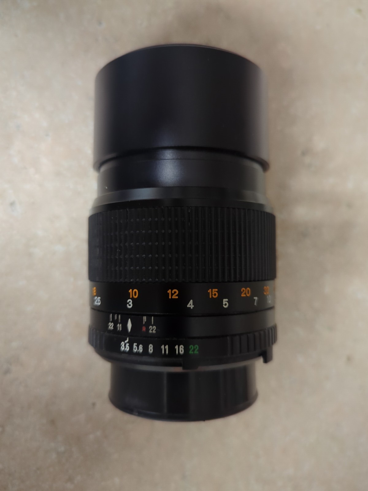 Minolta MD Celtic 135mm 1:3.5 Lens. F3.5