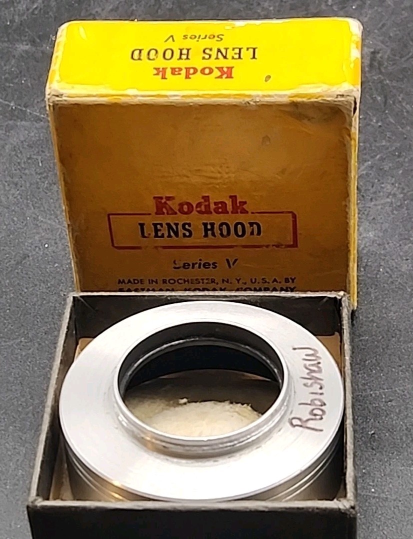 Kodak Lens Hood Series V in Original Box Made in USA