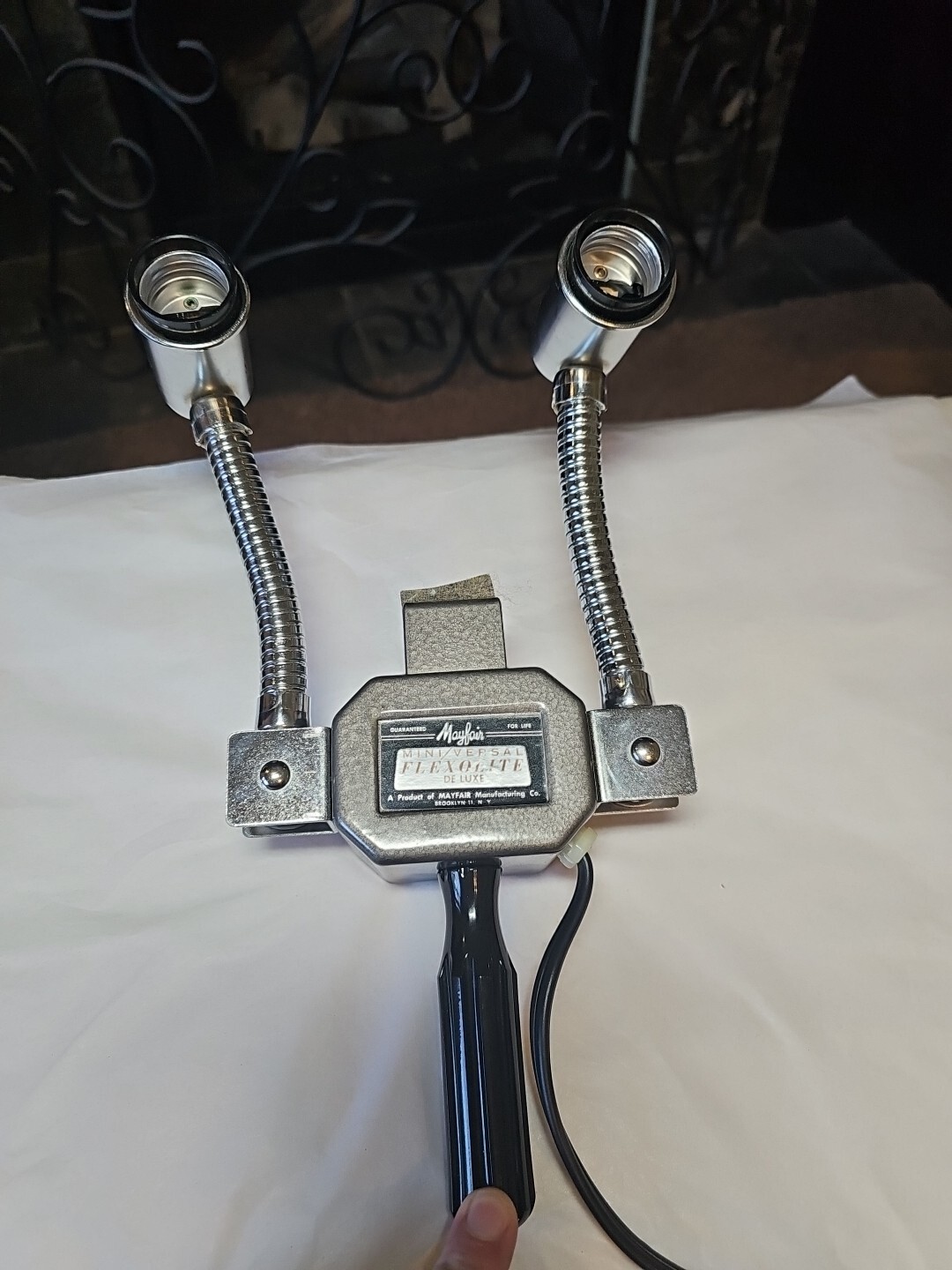 Vintage Mayfair Mini Flexolite Deluxe Lights Working!