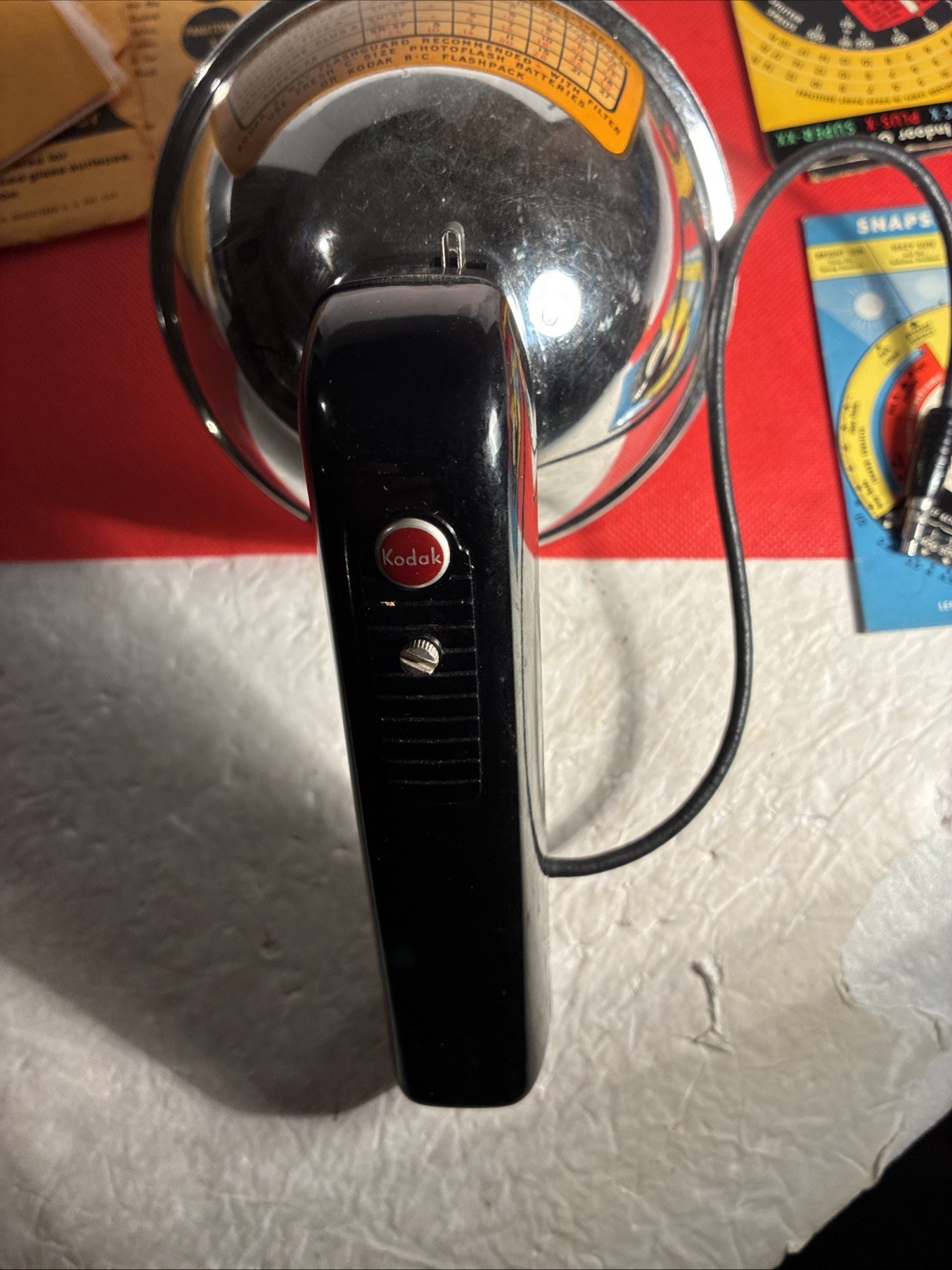 Vintage Kodak Standard Flasholder With Original Box. With Accessories No. 92F