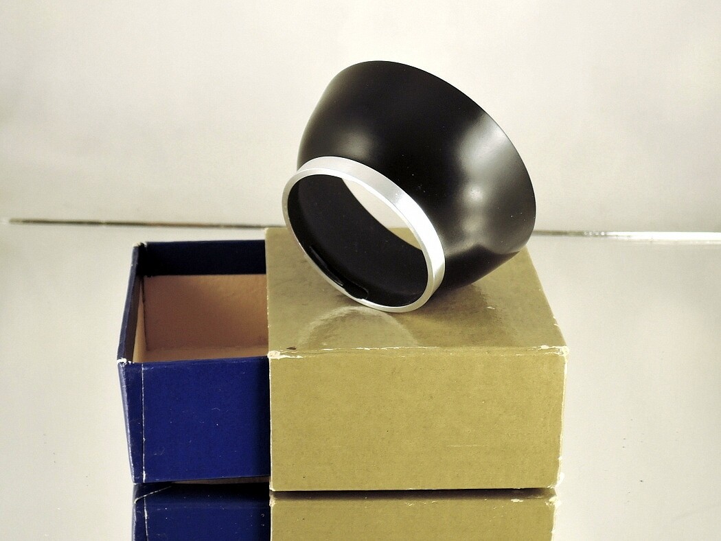 Shade hood Flexaret Meopta round bayonet B40 metal + Genuine box MINT