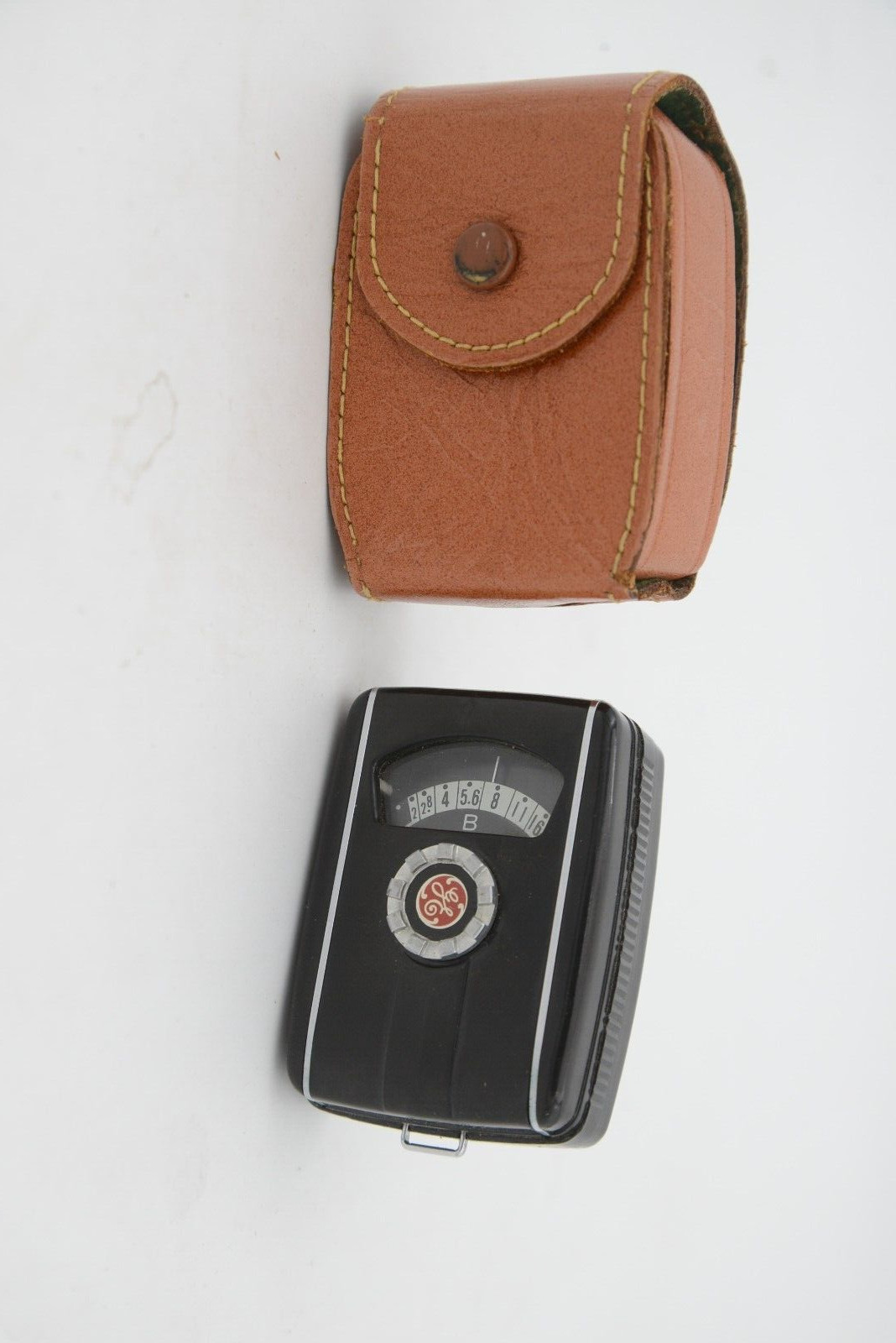 GE PR-30 Mascot Light Meter works! w/ case
