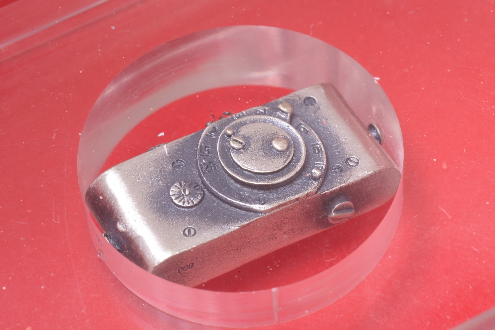 ✅ LEICA MAGAZINE UR-LEICA REAL 800 SILVER CHARM ‘DEGUSSA’ *ORIGINAL*