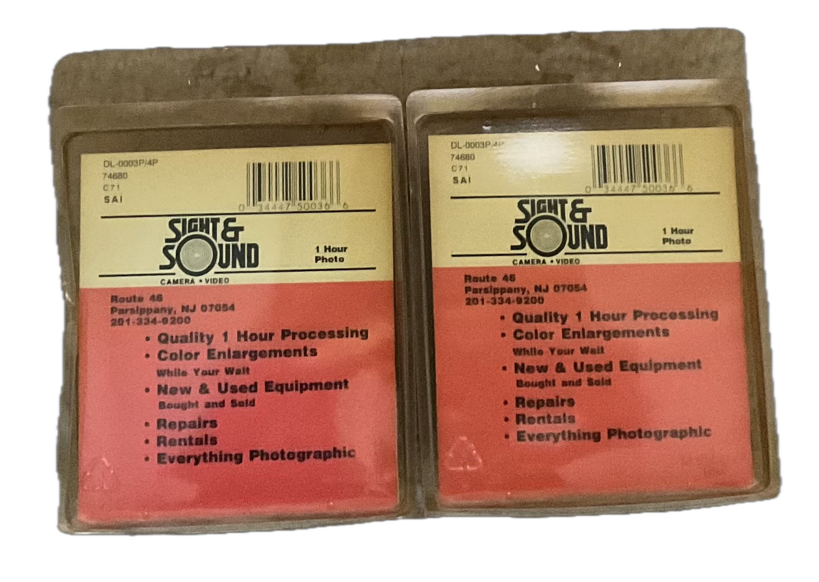 Sight & Sound Reusable 35mm Cassettes – Lot of 2 Packs