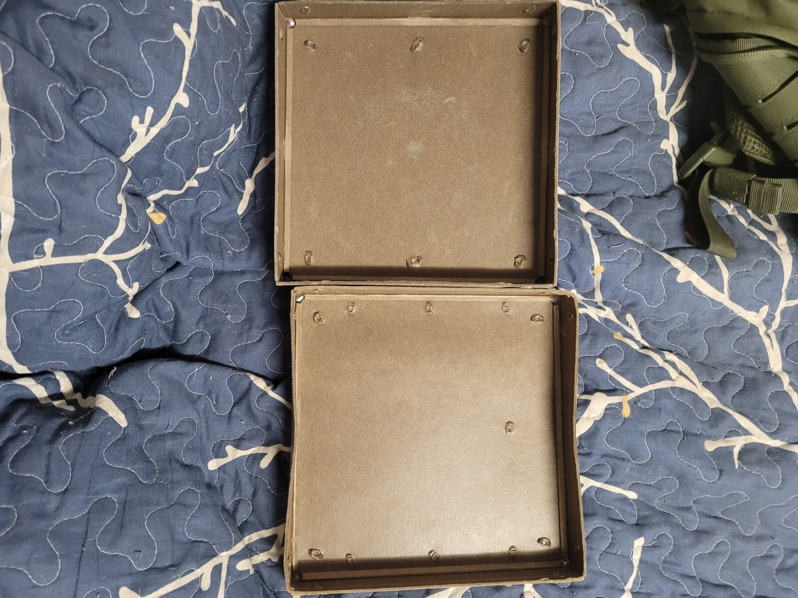 VINTAGE Film Reel Canister Case Shipping Box Mailer 8″ X 8″ X 1 1/4″