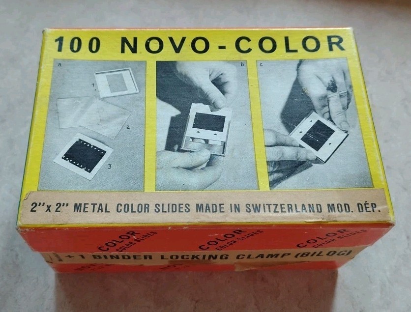 Vintage Novo Binder Locking Clamp with 20 Spare Masks, Additional Advertising