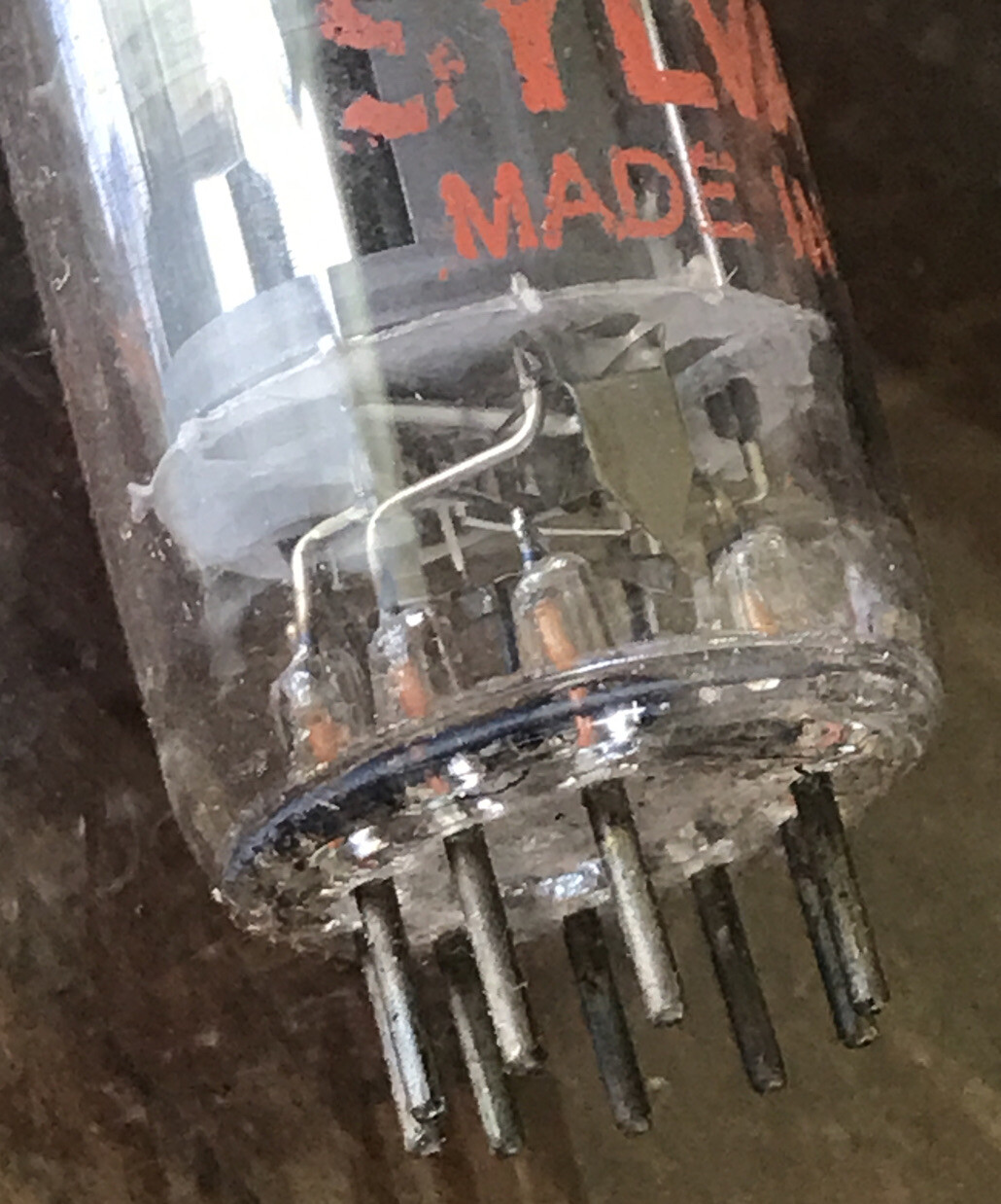 Vintage Sylvania Electronic Tube 5CL8A NEW IN BOX