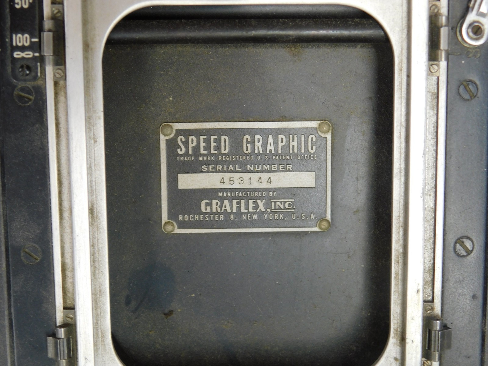 Vintage Pacemaker Speed Graphic 4×5 w/ 203mm f/7.5 Graflex Optar READ!